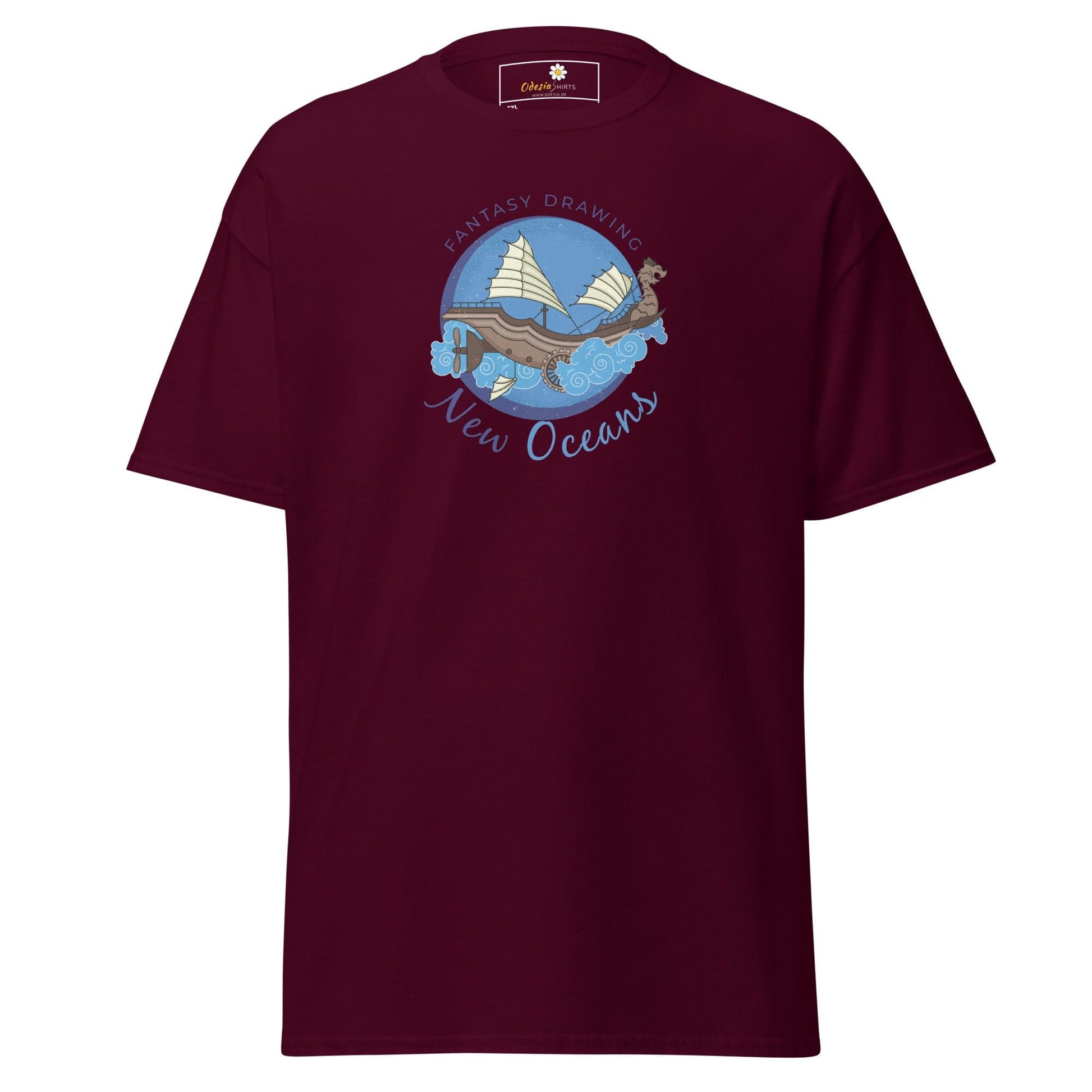 Art T-shirt Design Tee • Men / Women • [2xl-5xl] - Maroon / 2xl