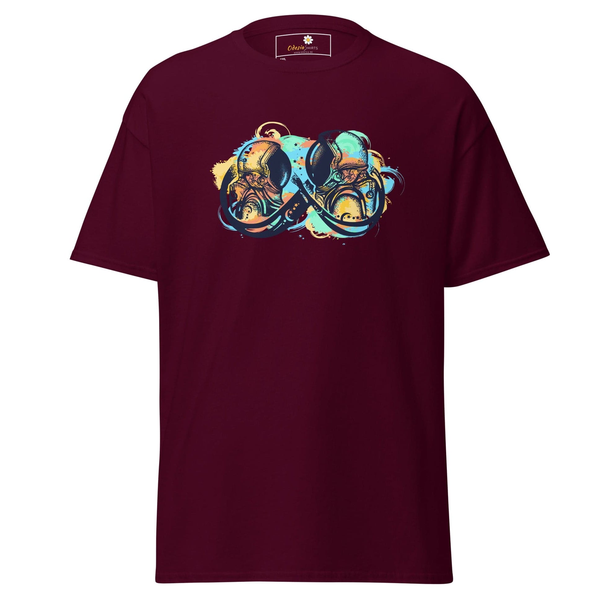 Art T-shirt Design Tee • Men / Women • [2xl-5xl] - Maroon / 2xl