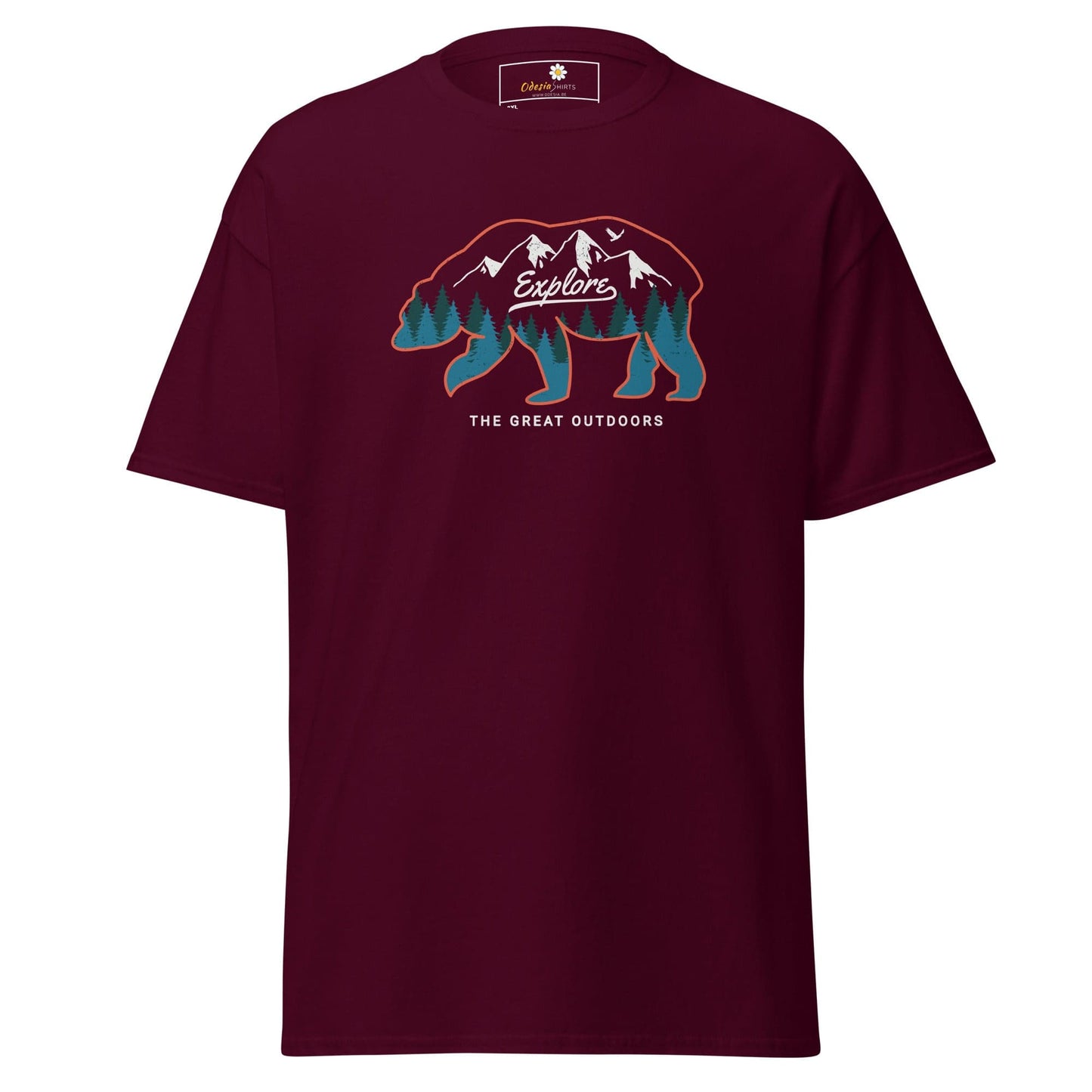 Art T-shirt Design Tee • Men / Women • [2xl-5xl] - Maroon / 2xl