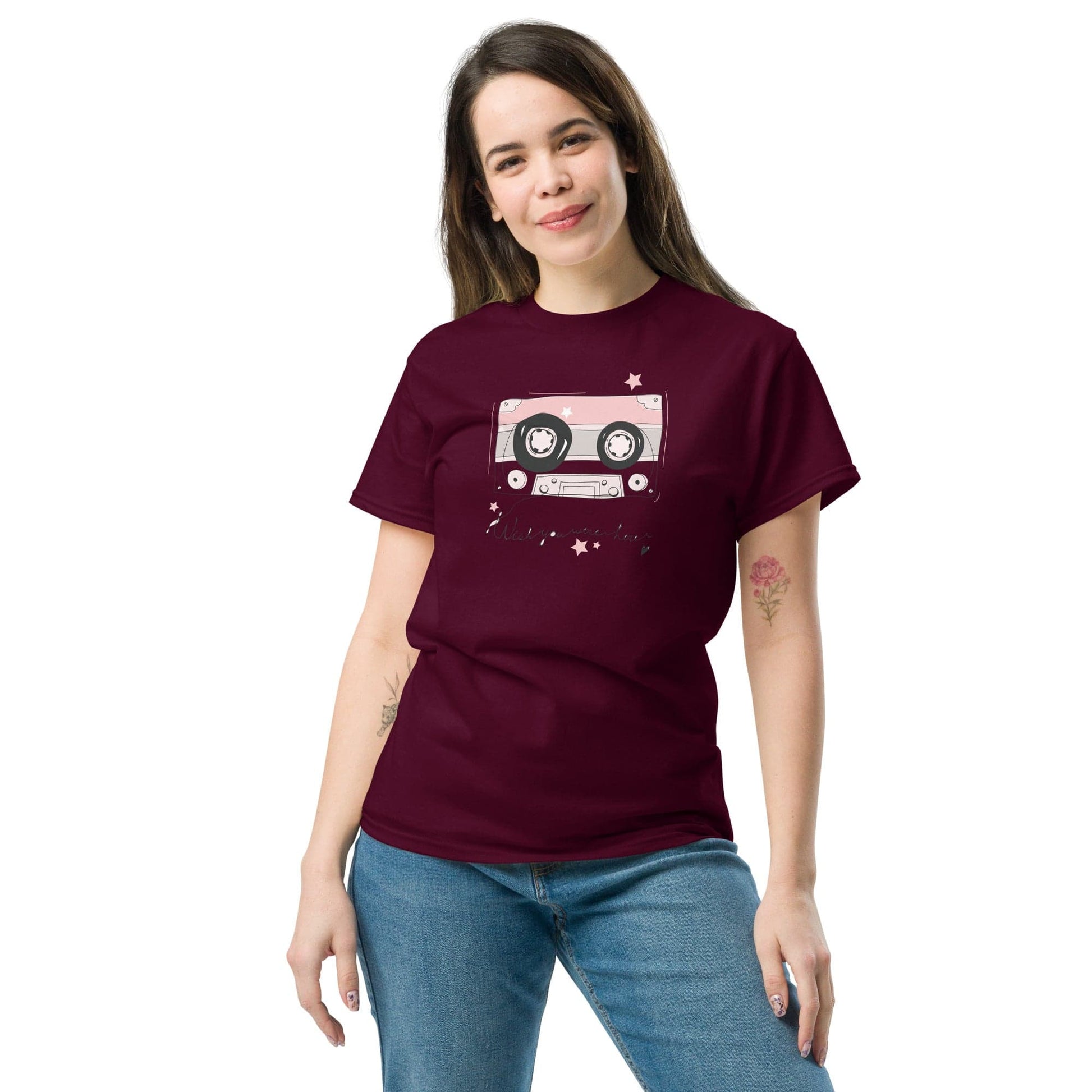 Art T-shirt Design Tee • Men / Women • [2xl-5xl] - Maroon / 2xl