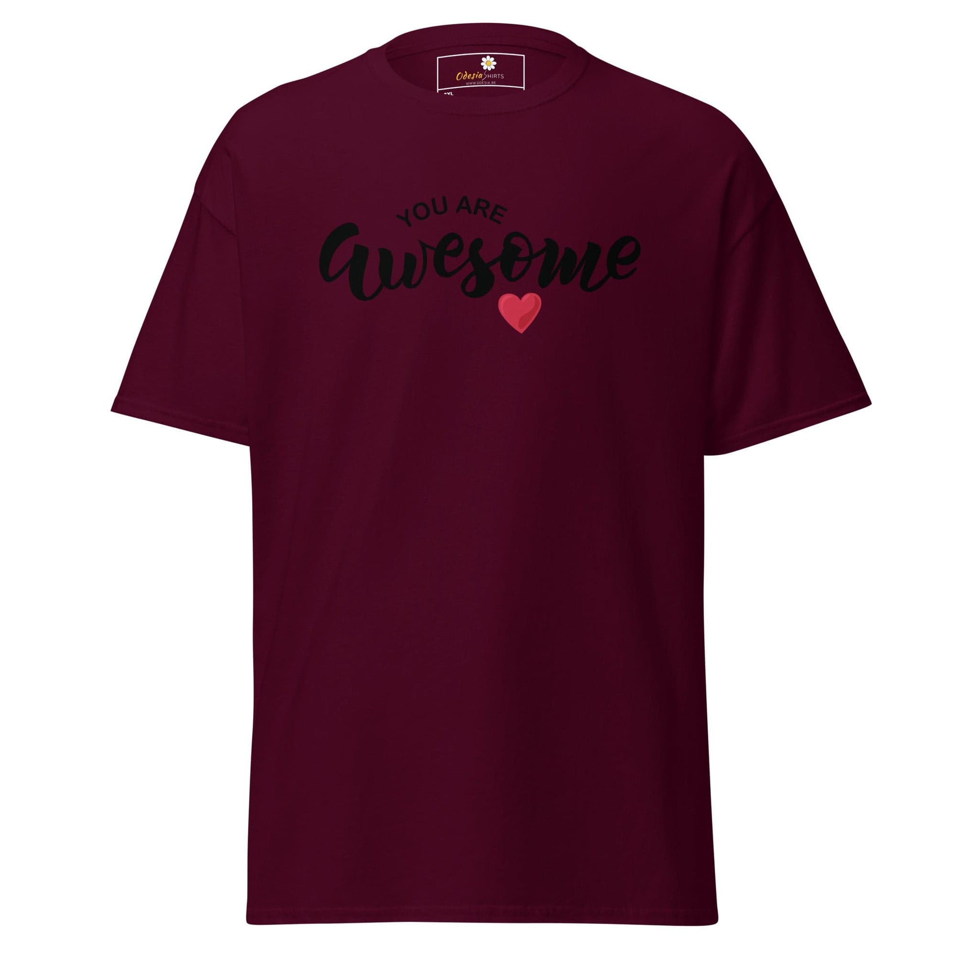 Art T-shirt Design Tee • Men / Women • [2xl-5xl] - Maroon / 2xl