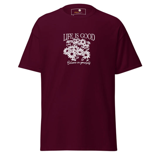 Art T-shirt Design Tee • Men / Women • [2xl-5xl] - Maroon / 2xl
