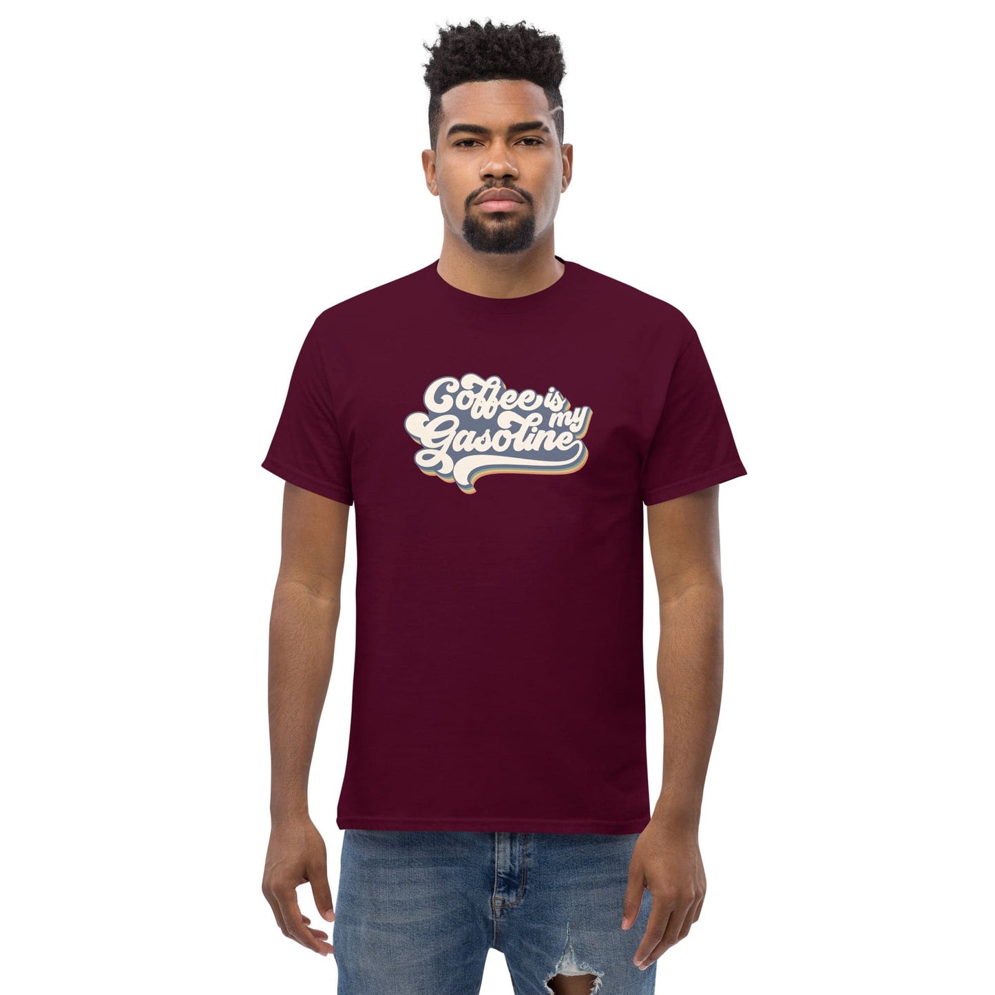 Art T-shirt Design Tee • Men / Women • [2xl-5xl] - Maroon / 2xl
