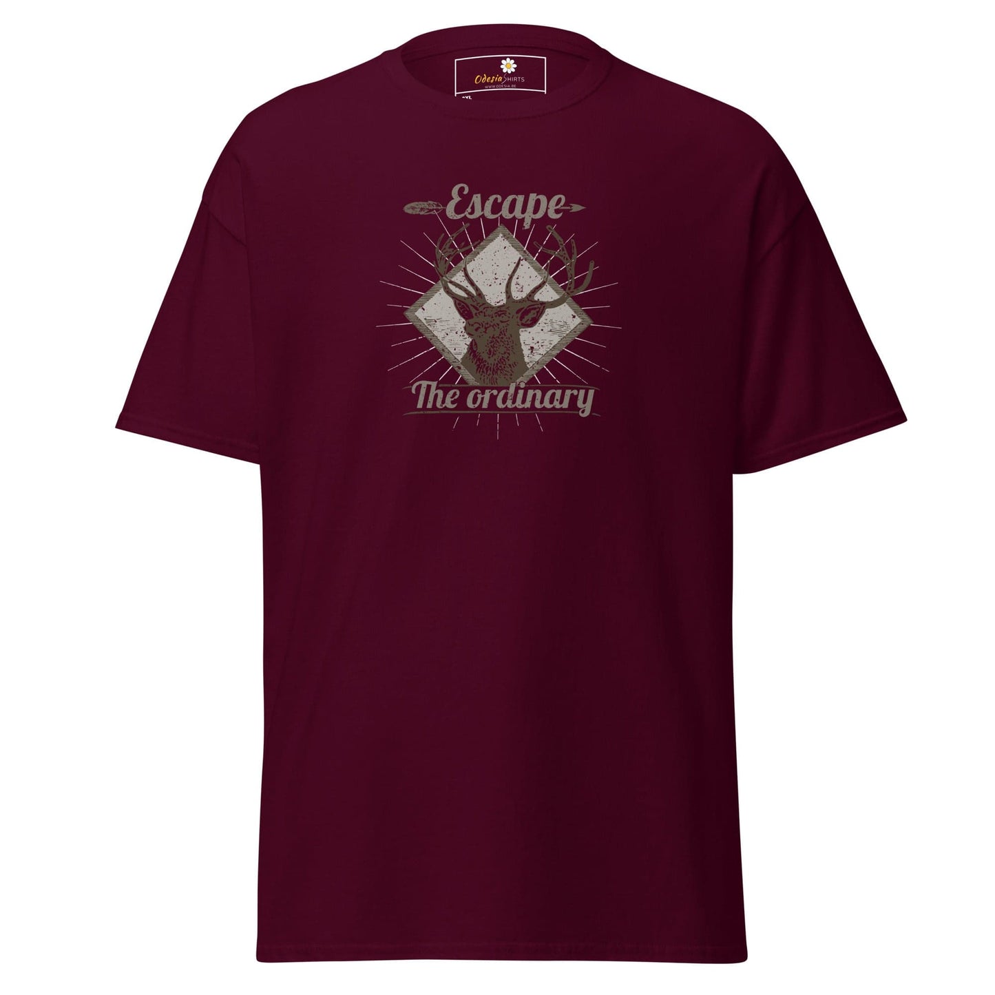 Art T-shirt Design Tee • Men / Women • [2xl-5xl] - Maroon / 2xl