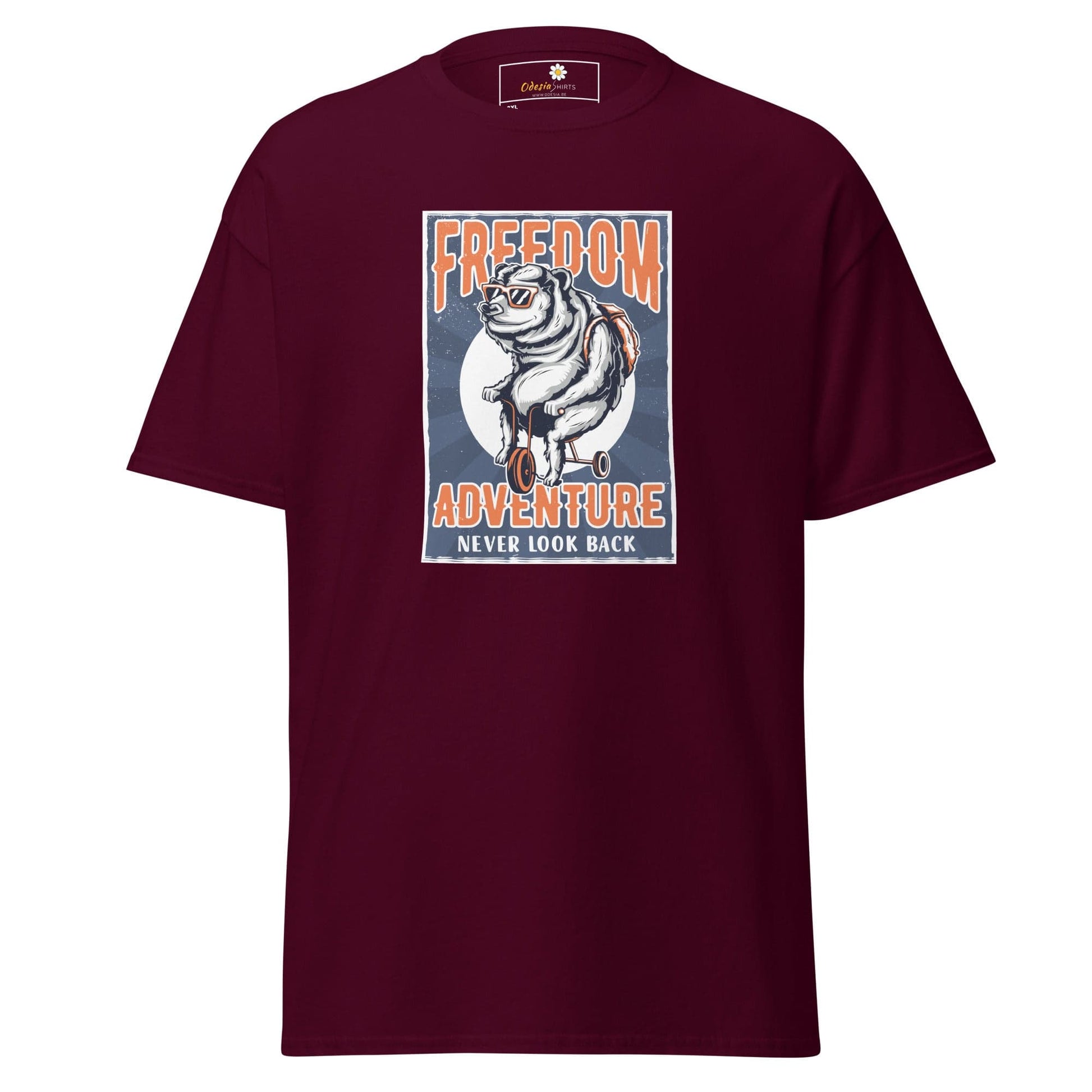 Art T-shirt Design Tee • Men / Women • [2xl-5xl] - Maroon / 2xl