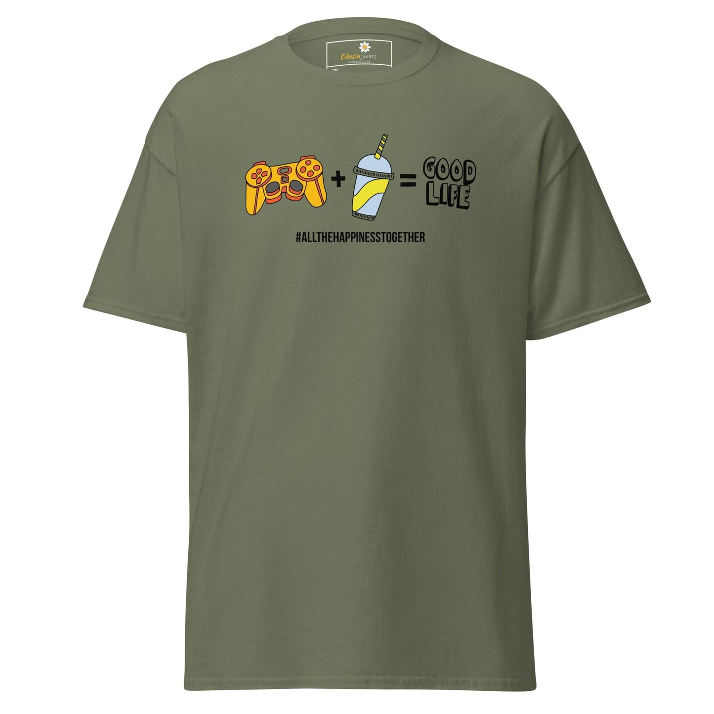Art T-shirt Design Tee • Men / Women • [2xl-5xl] - Military Green / 2xl