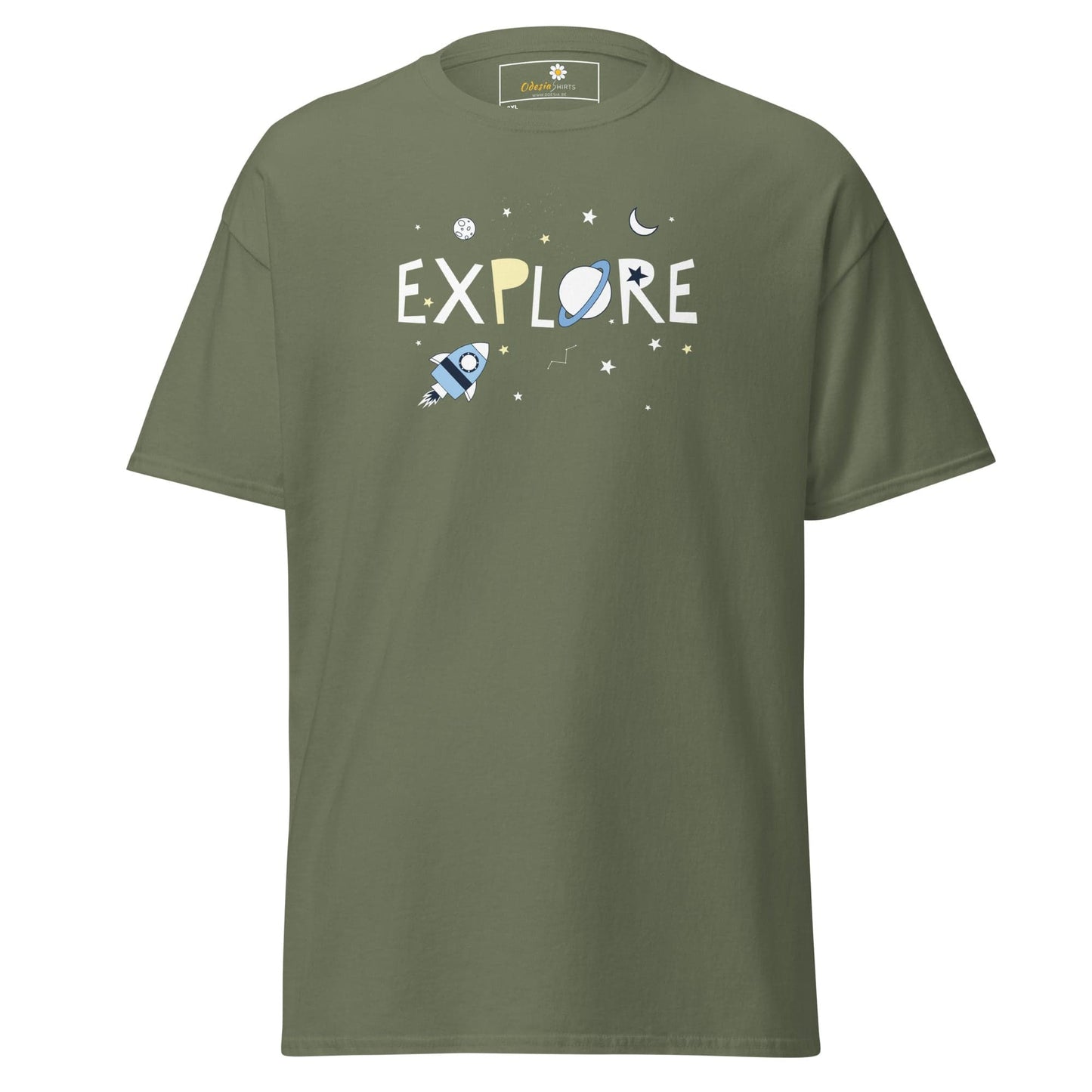 Art T-shirt Design Tee • Men / Women • [2xl-5xl] - Military Green / 2xl