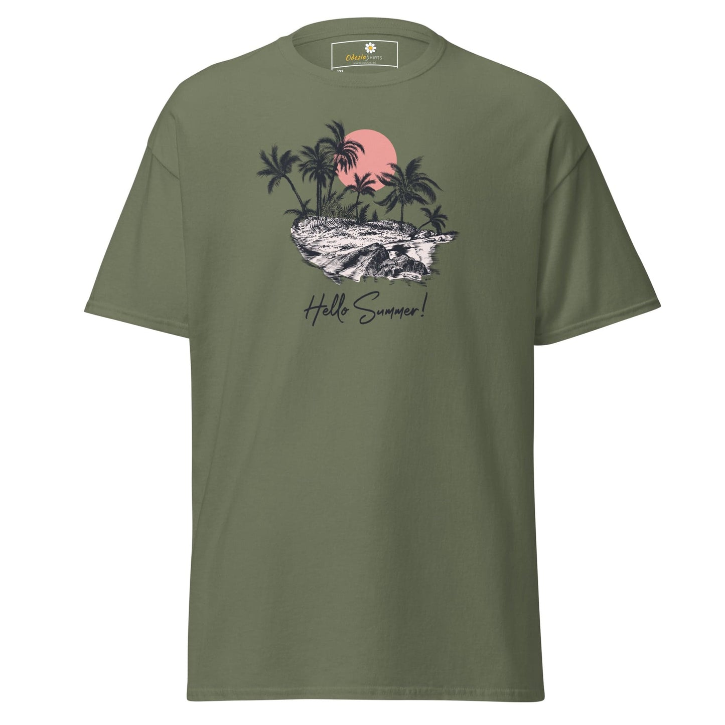 Art T-shirt Design Tee • Men / Women • [2xl-5xl] - Military Green / 2xl