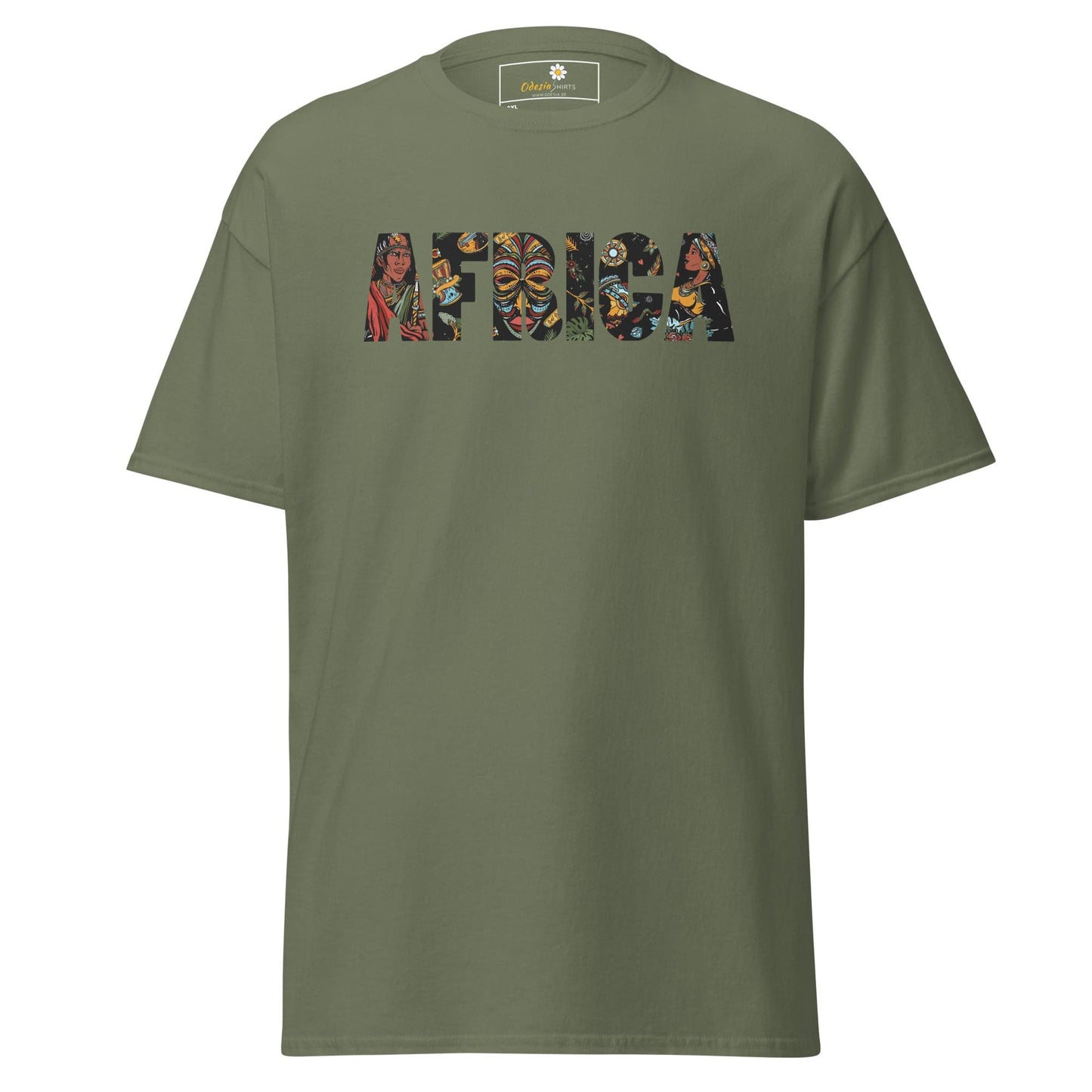 Art T-shirt Design Tee • Men / Women • [2xl-5xl] - Military Green / 2xl