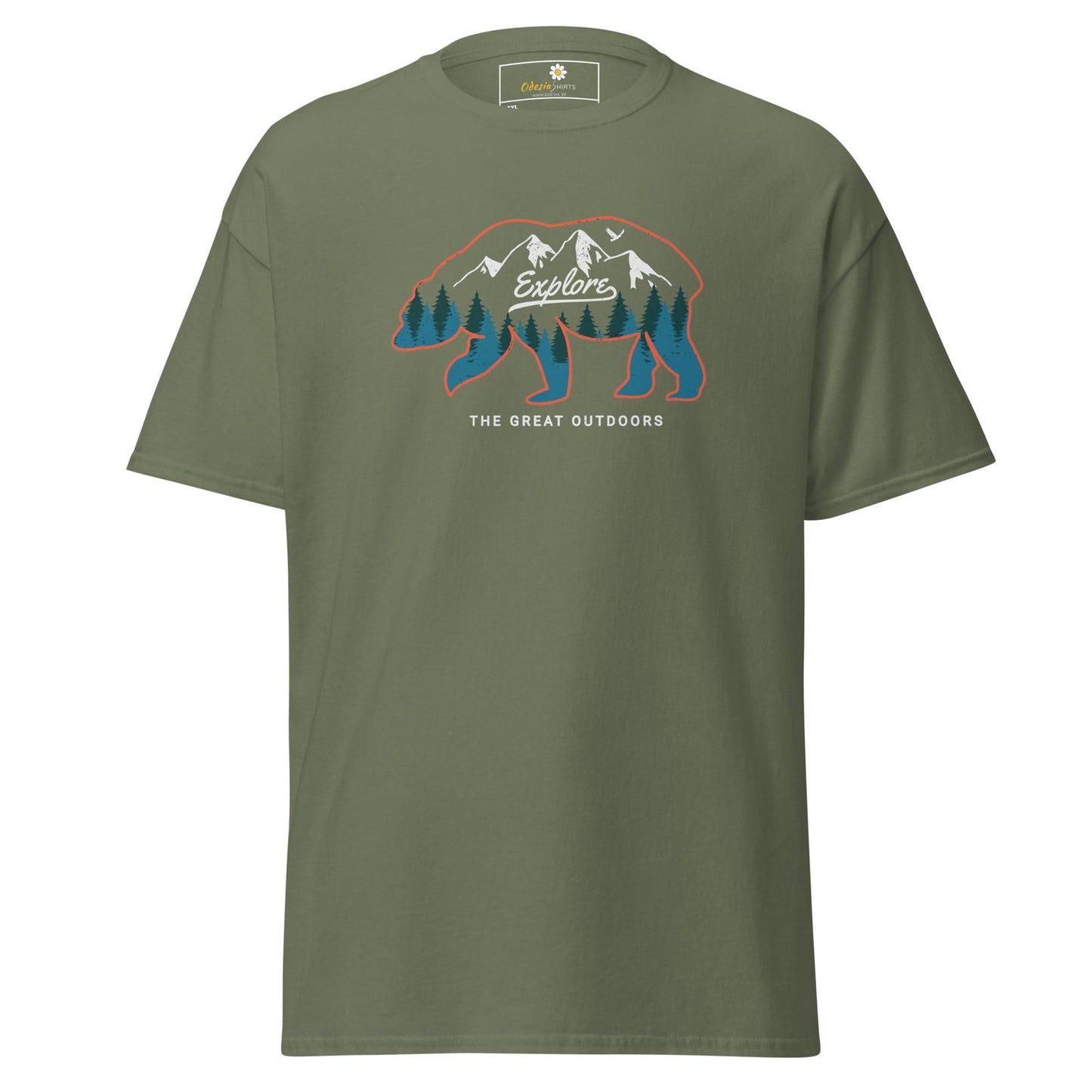 Art T-shirt Design Tee • Men / Women • [2xl-5xl] - Military Green / 2xl