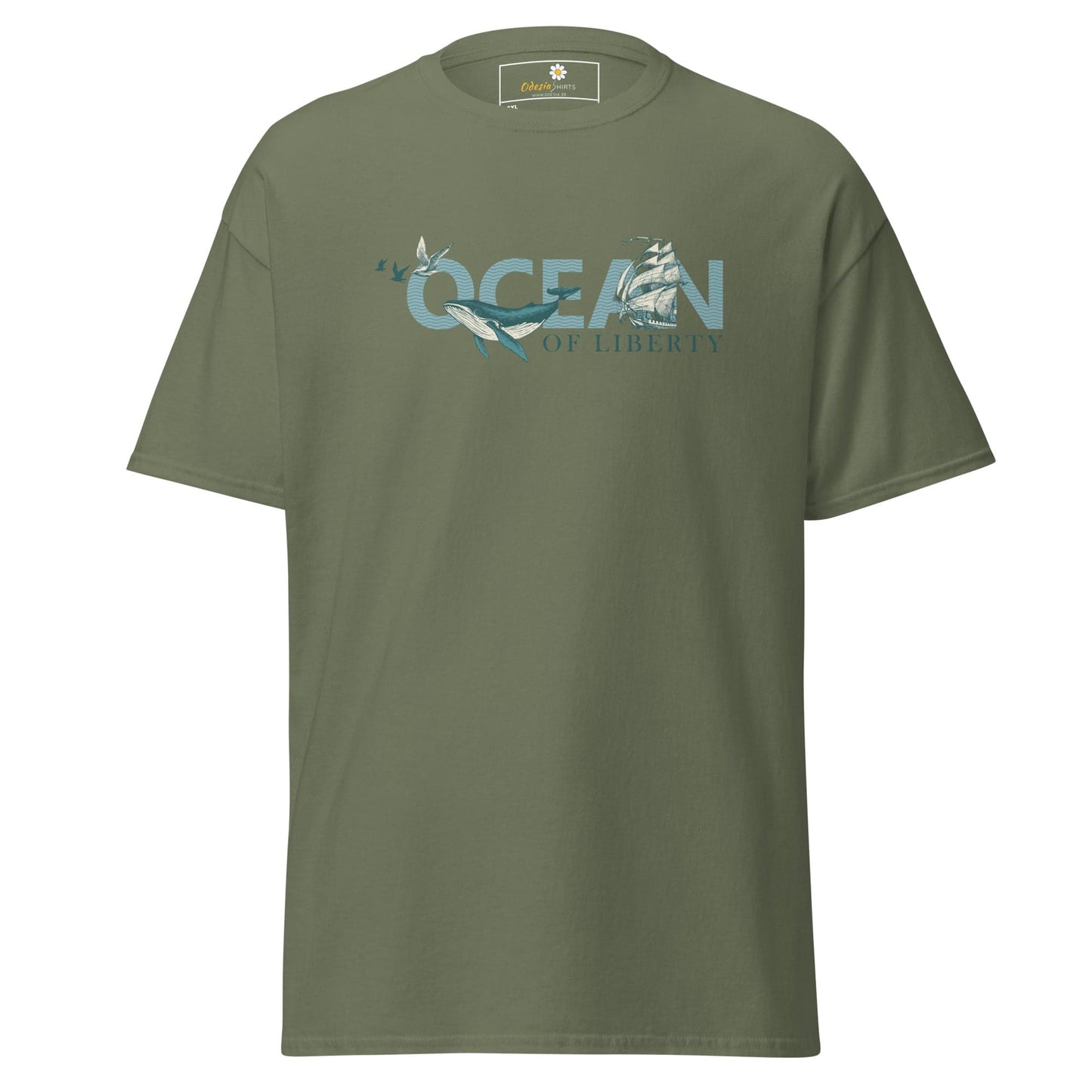 Art T-shirt Design Tee • Men / Women • [2xl-5xl] - Military Green / 2xl