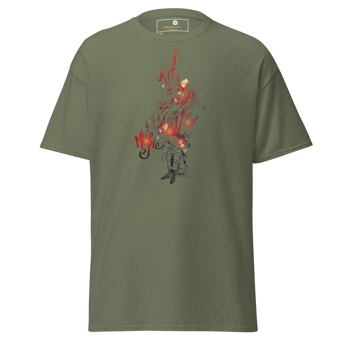 Art T-shirt Design Tee • Men / Women • [2xl-5xl] - Military Green / 2xl