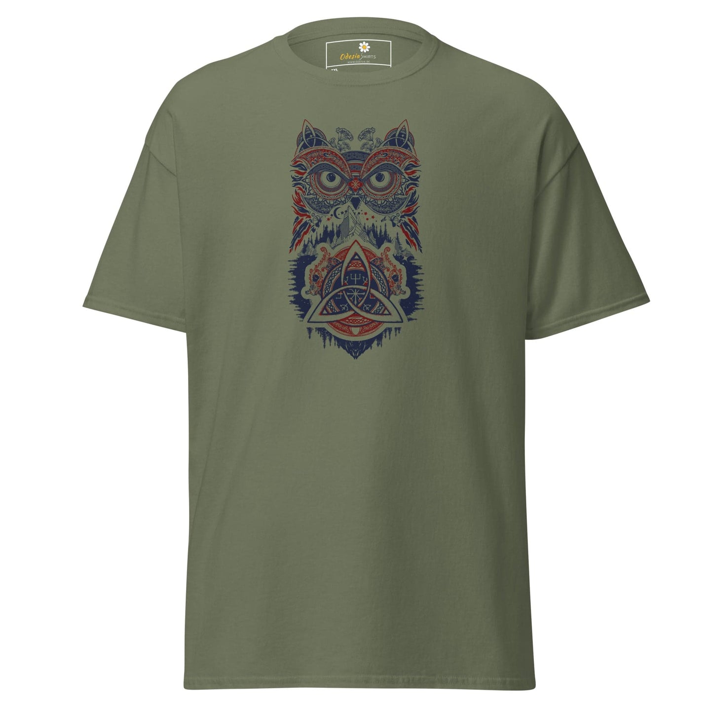 Art T-shirt Design Tee • Men / Women • [2xl-5xl] - Military Green / 2xl