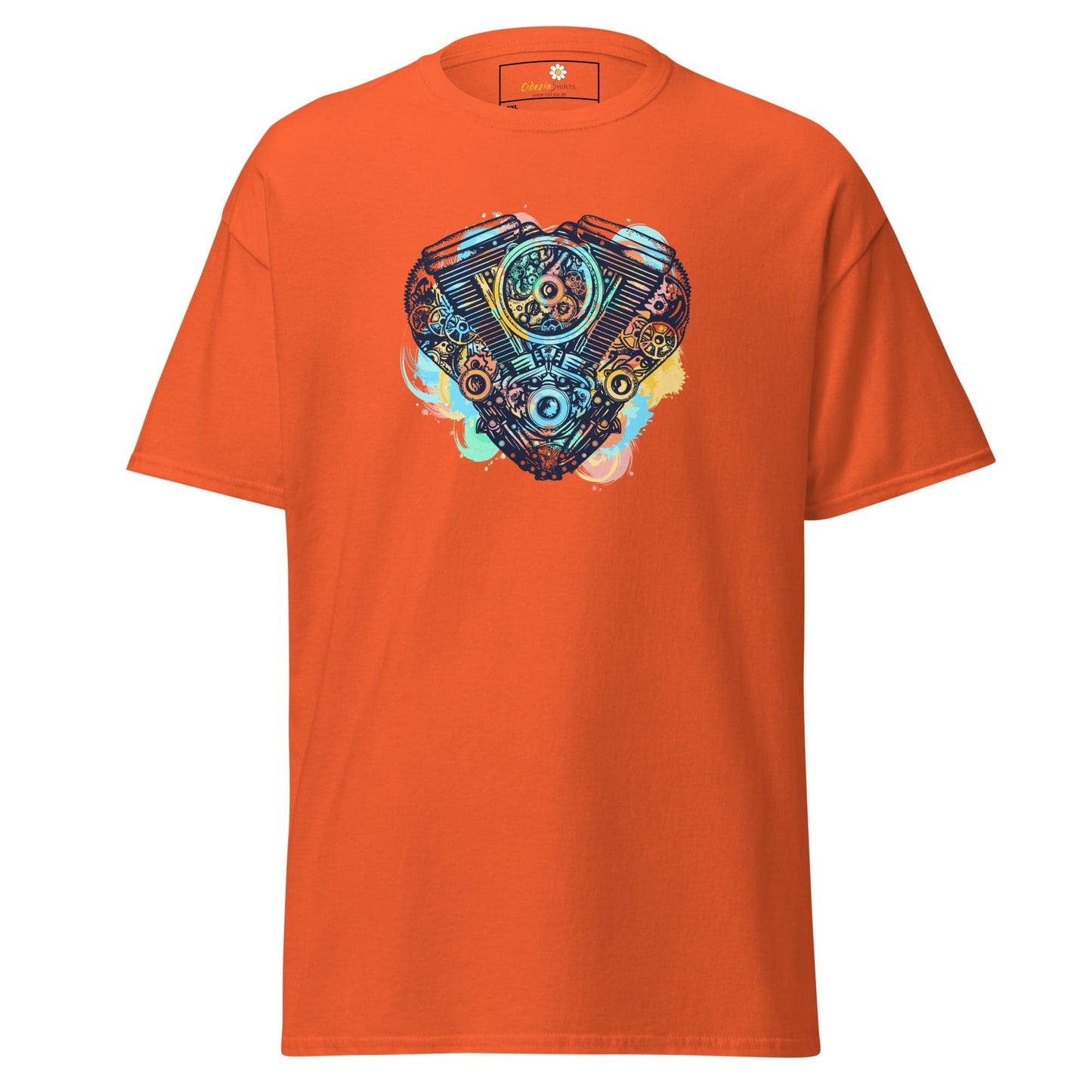 Art T-shirt Design Tee • Men / Women • [2xl-5xl] - Orange / 2xl
