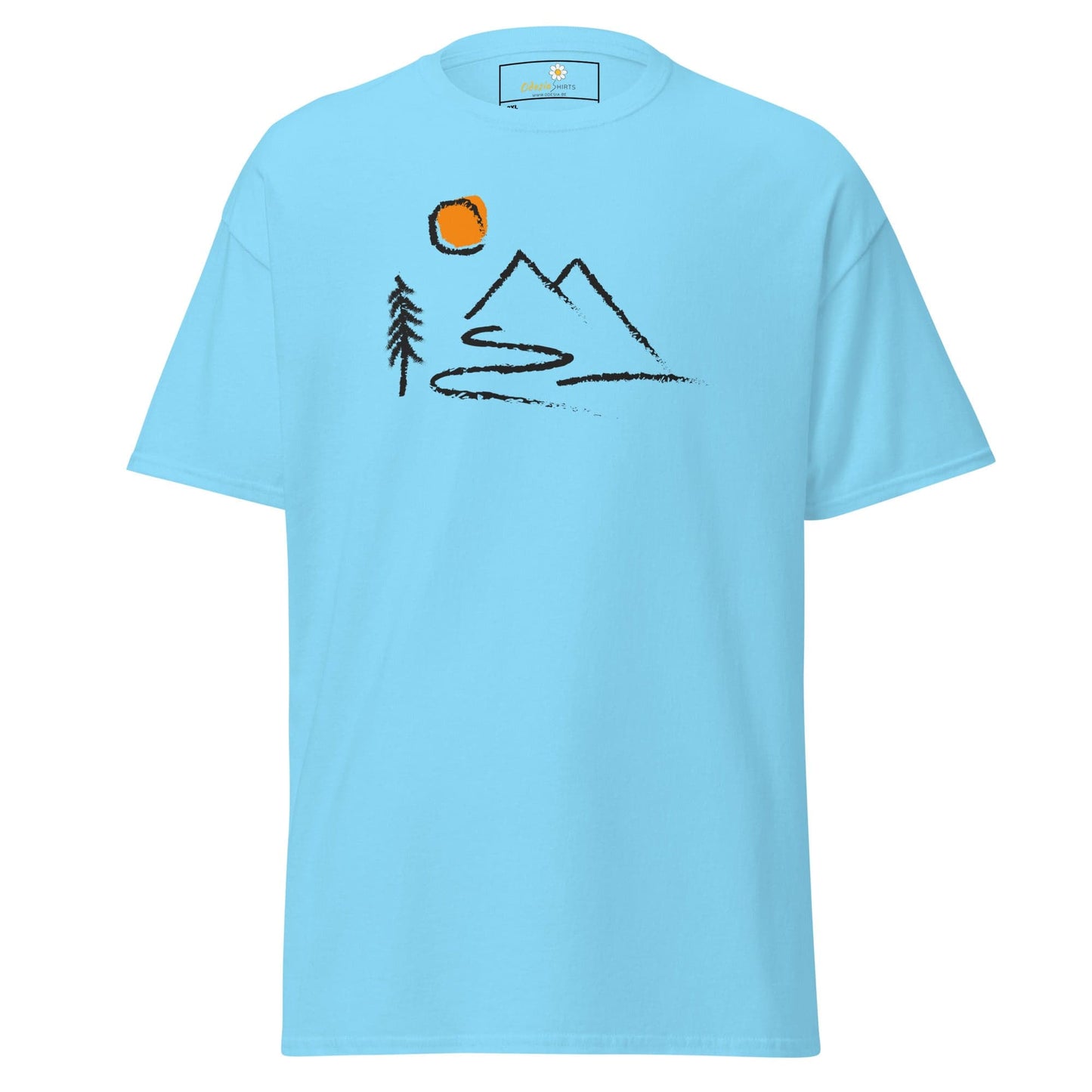 Art T-shirt Design Tee • Men / Women • [2xl-5xl] - Sky / 2xl