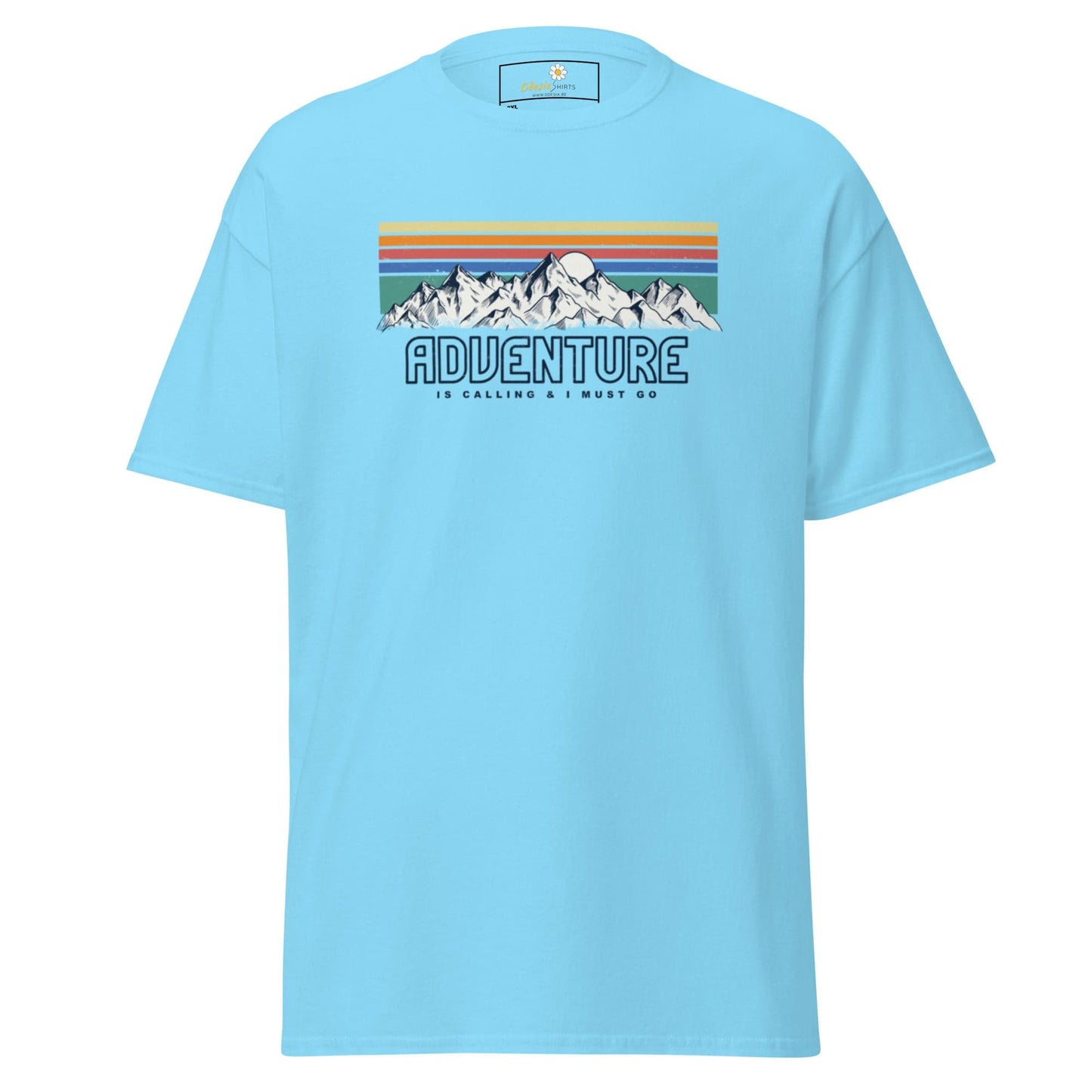 Art T-shirt Design Tee • Men / Women • [2xl-5xl] - Sky / 2xl