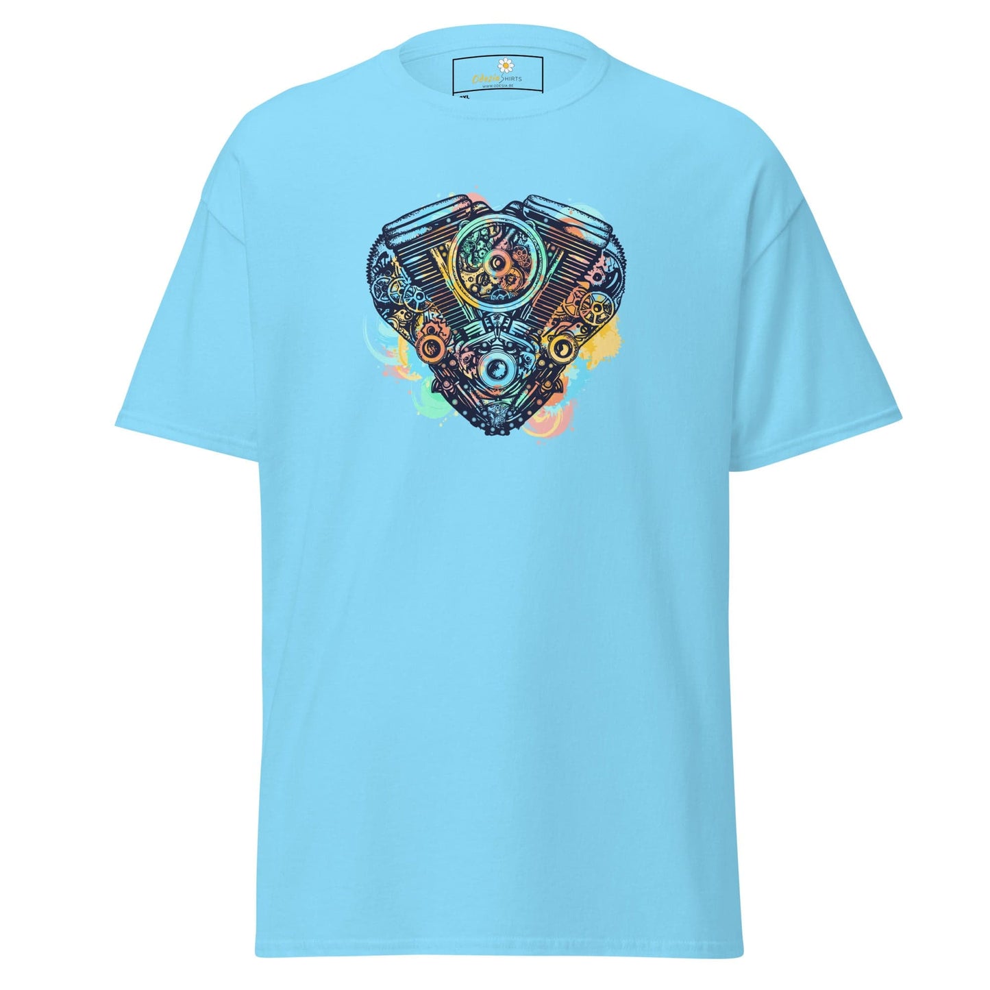 Art T-shirt Design Tee • Men / Women • [2xl-5xl] - Sky / 2xl