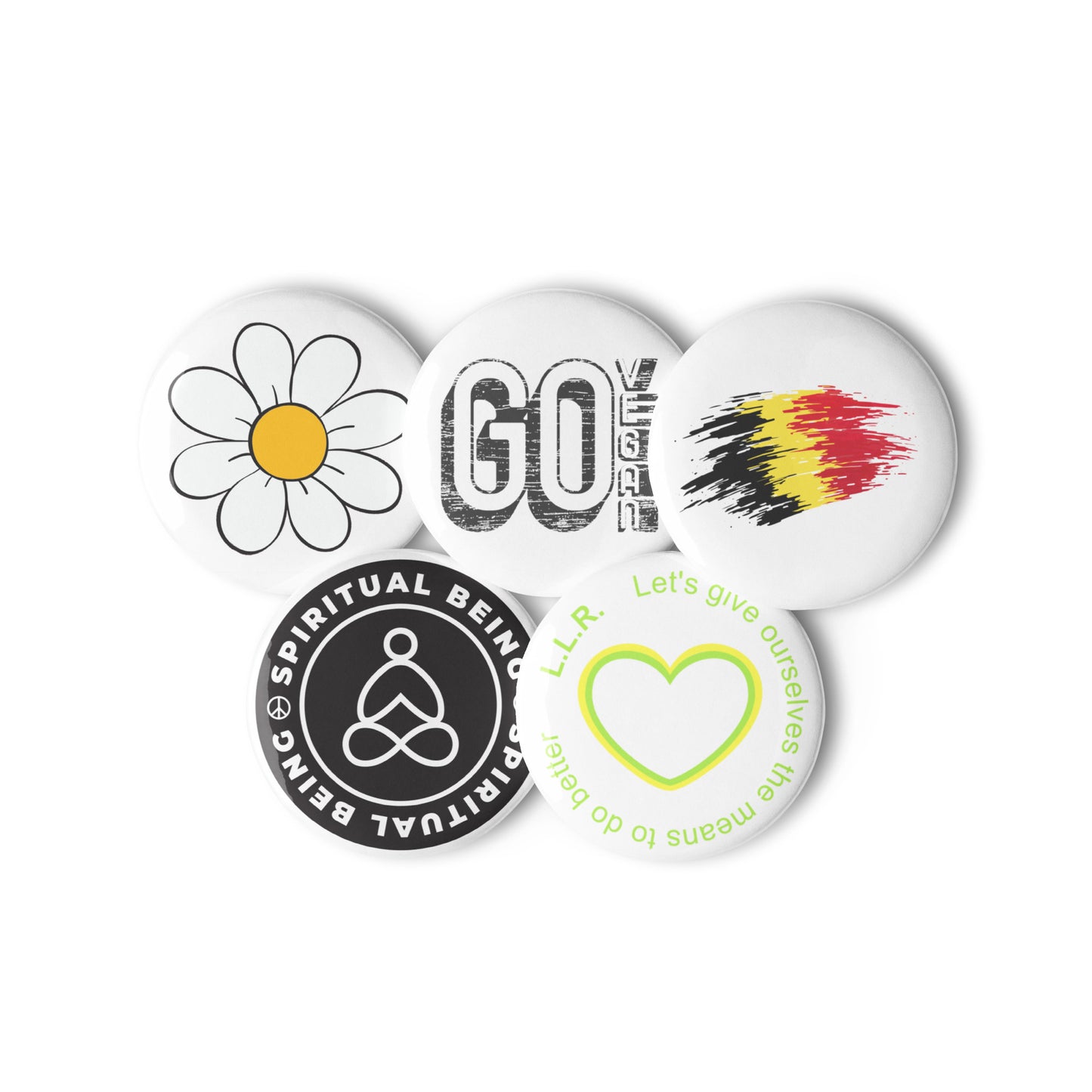 ODESIA - set of pin buttons - BIG