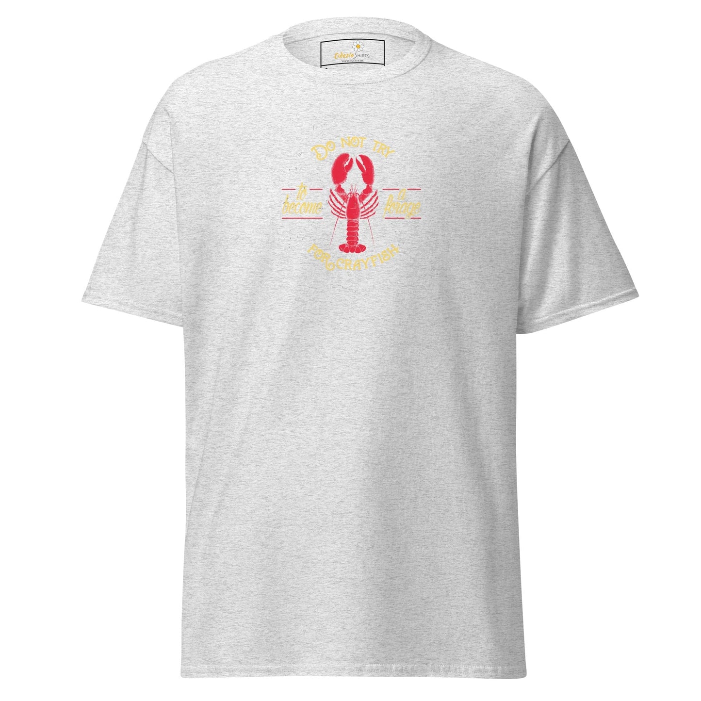 Unisex classic tee - WILD LIFE CRAYFISH - REGULAR - Ash / S