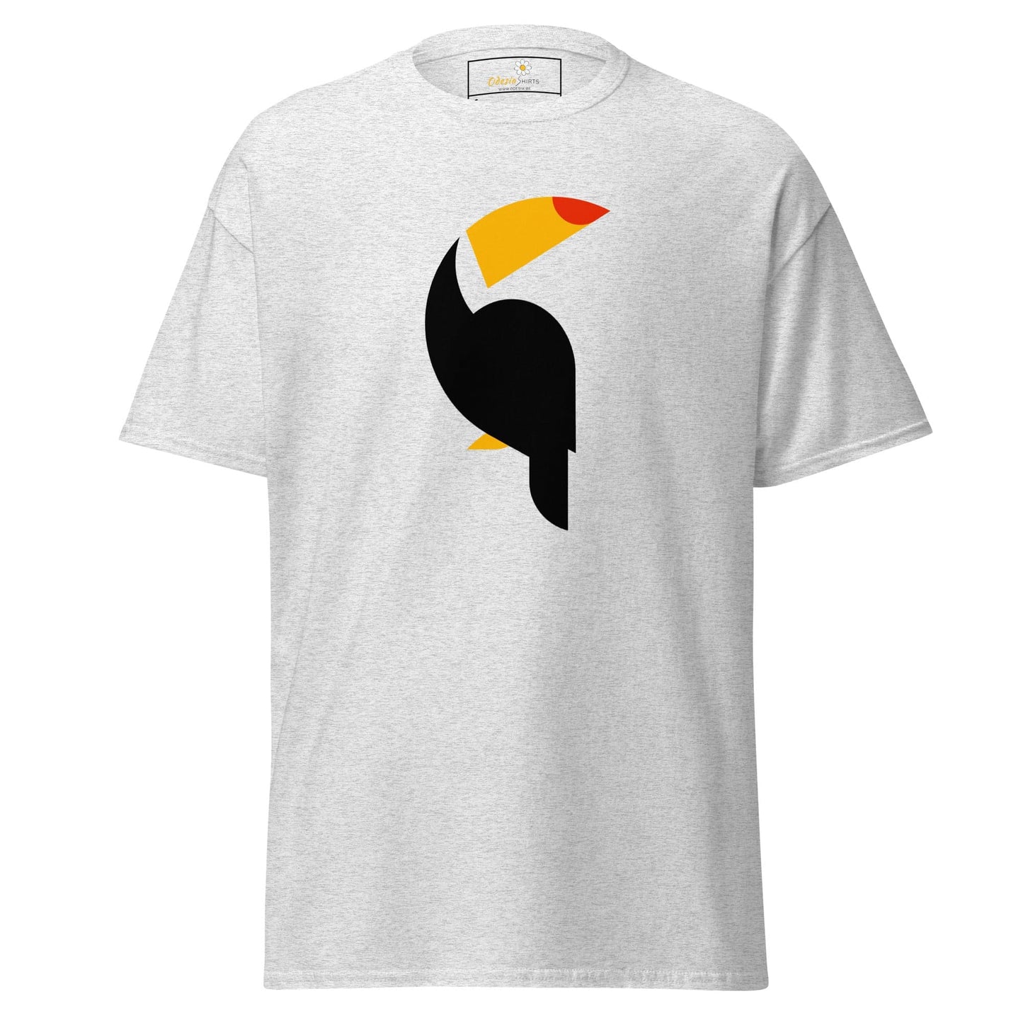 Unisex classic t-shirt - WILD LIFE TOUCAN - REGULAR - Ash / S
