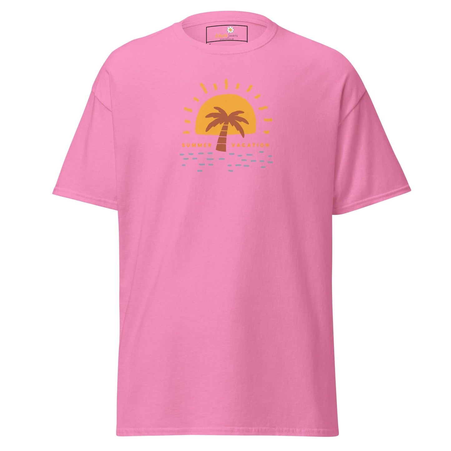 Unisex classic tee - SUMMER VACATION - REGULAR - Azalea / S