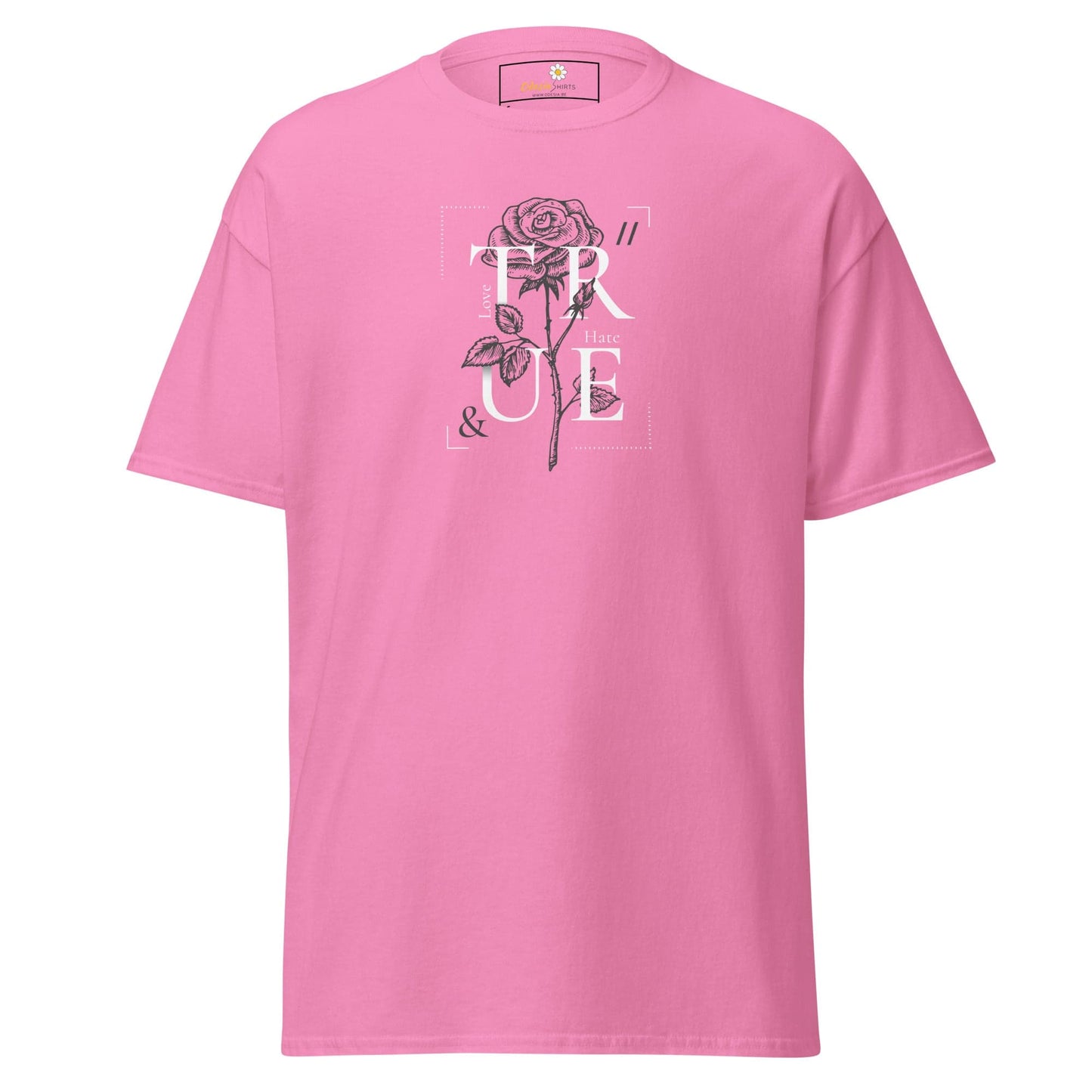 Unisex classic t-shirt - MISC TRUE ROSE - REGULAR - Azalea / S