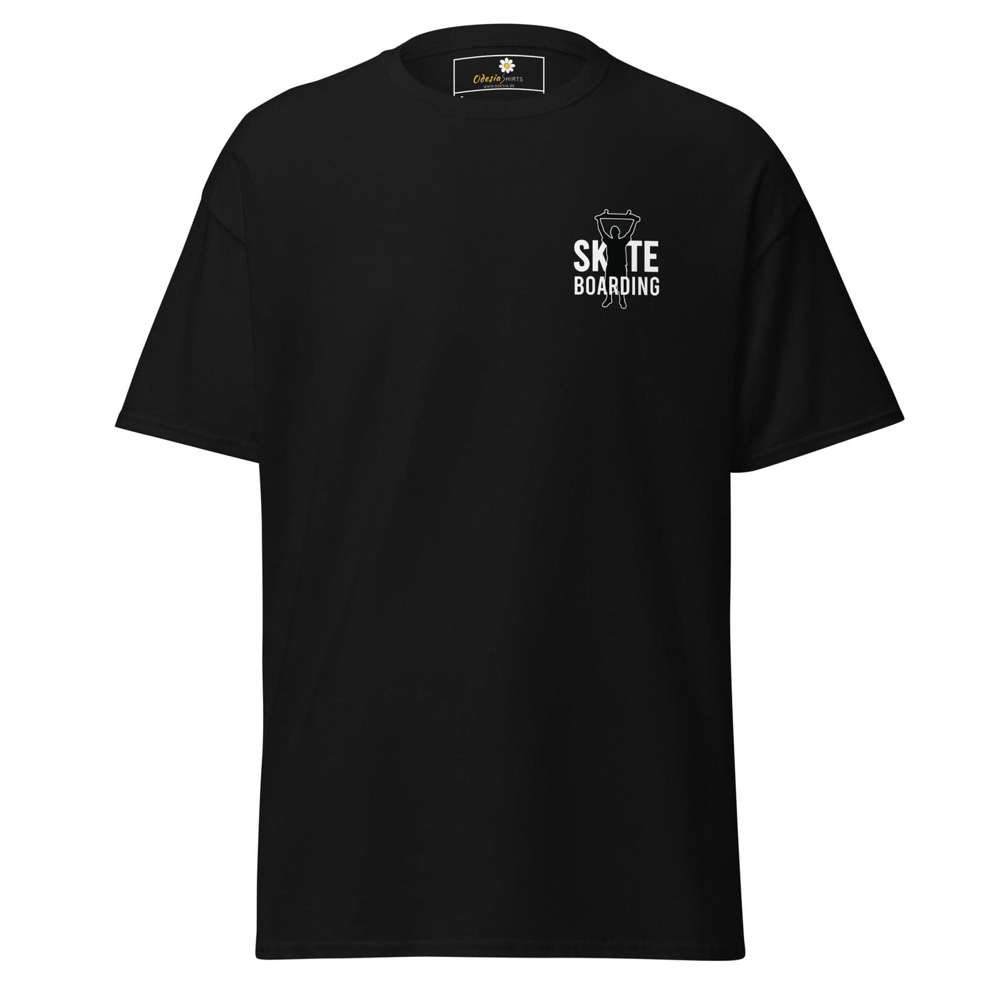 Unisex classic t-shirt - SPORT SKATEBOARDING - REGULAR - Black / S