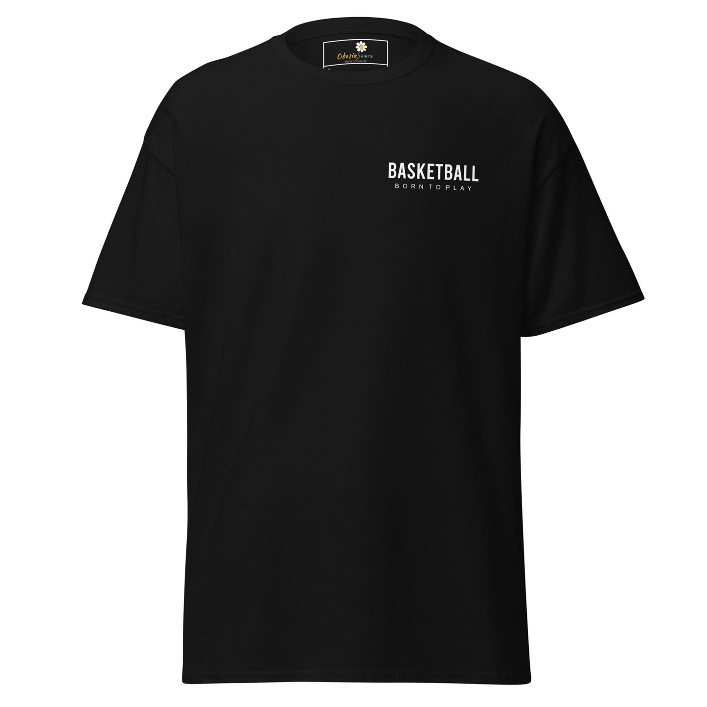 Unisex classic t-shirt - SPORT BASKETBALL - REGULAR - Black / S