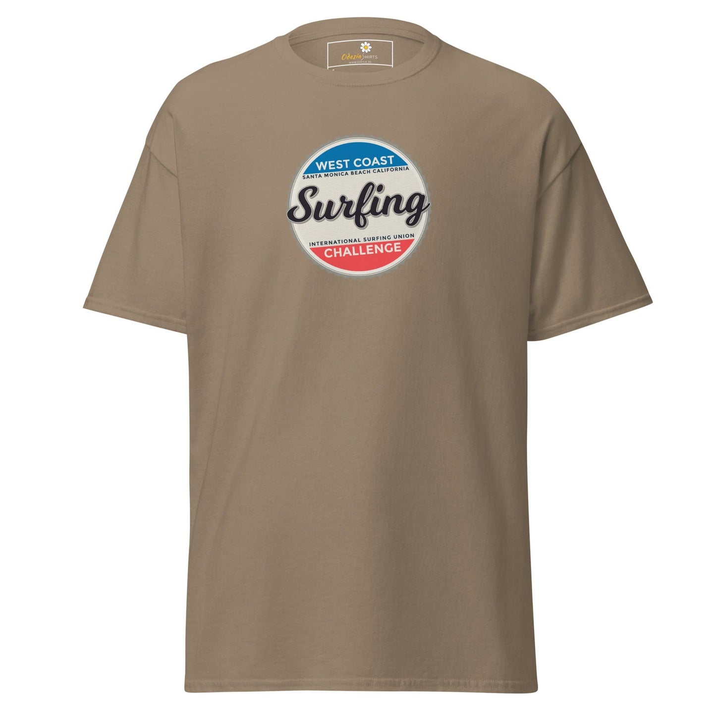 Unisex classic tee - SPORT SURFING COAST - REGULAR - Brown Savana / S