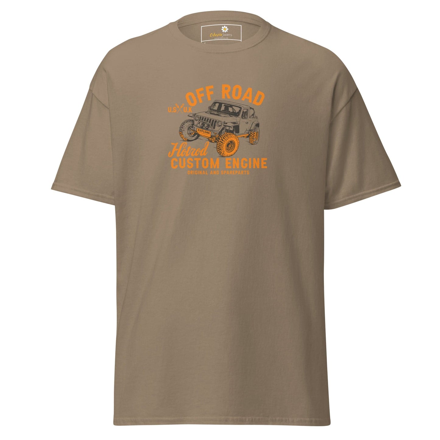 Unisex classic tee - MISC OFF ROAD - REGULAR - Brown Savana / S