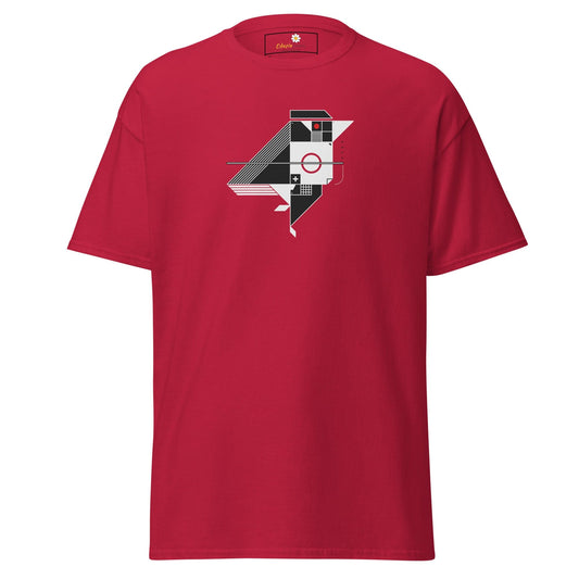 Unisex classic tee - ABSTRACT BIRD - REGULAR - Cardinal / S