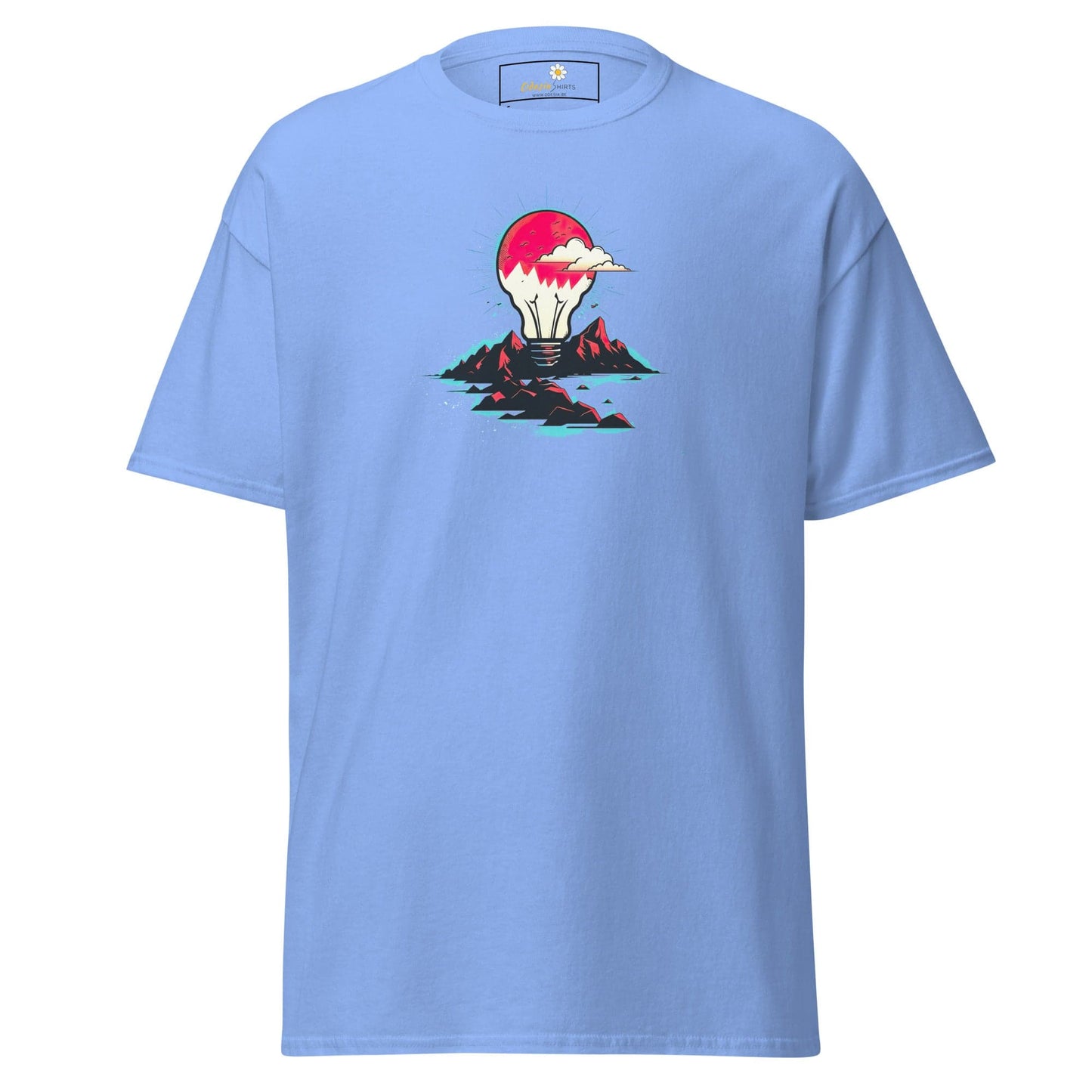 Unisex classic tee - MISC LIGHTBULB MOUNTAIN - REGULAR - Carolina Blue / S