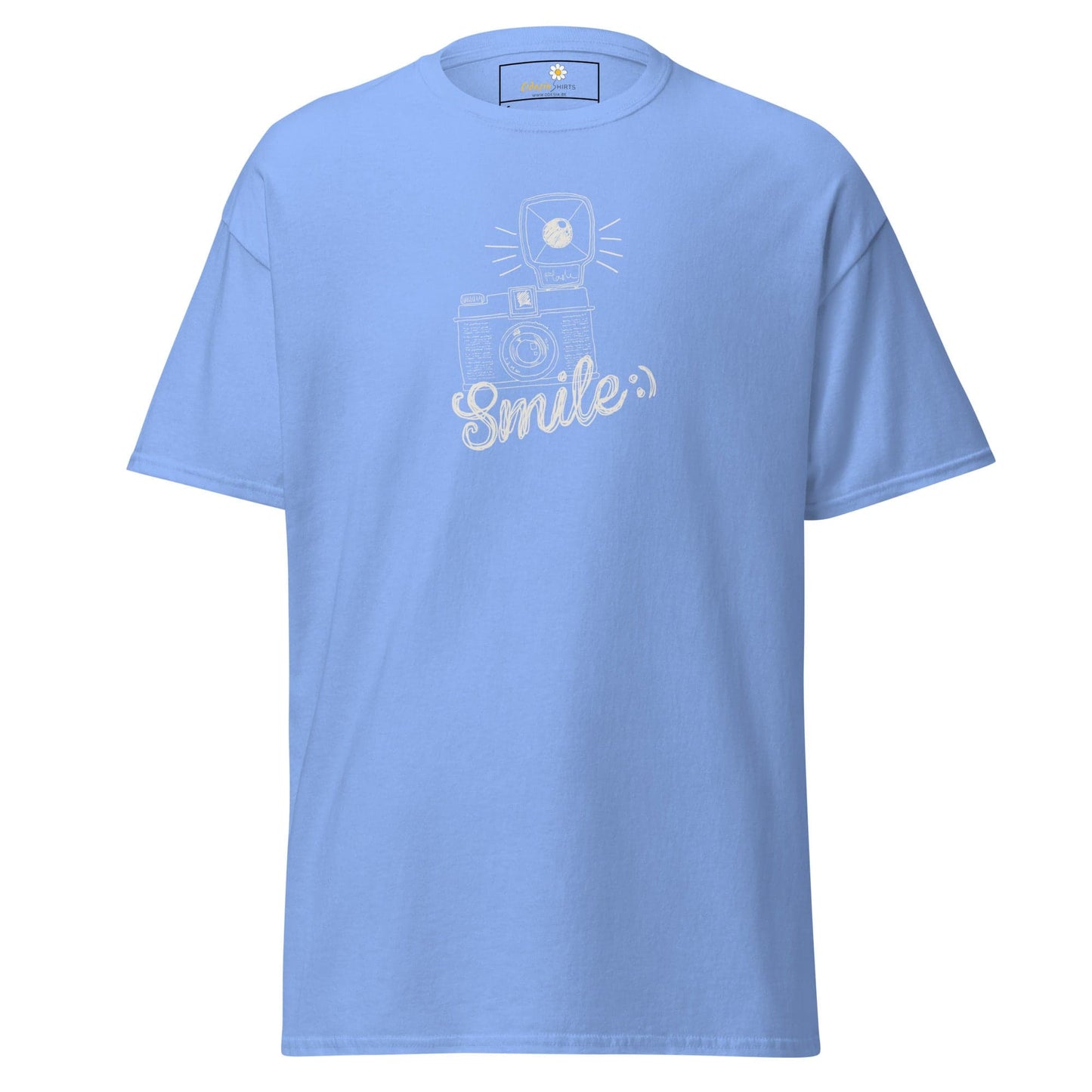 Unisex classic tee - MISC SMILE - REGULAR - Carolina Blue / S