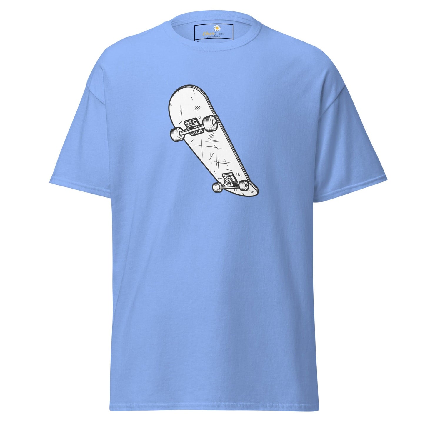 Unisex classic t-shirt - SPORT SKATEBOARD - REGULAR - Carolina Blue / S