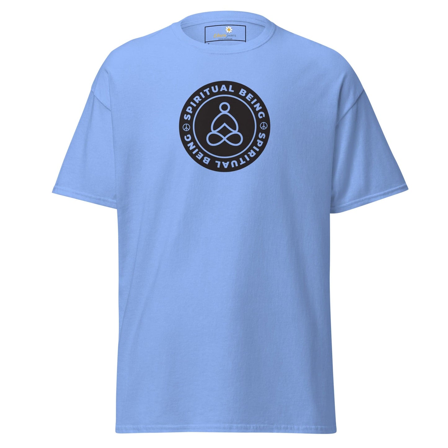 Unisex classic tee - SPIRITUAL BEING - REGULAR - Carolina Blue / S