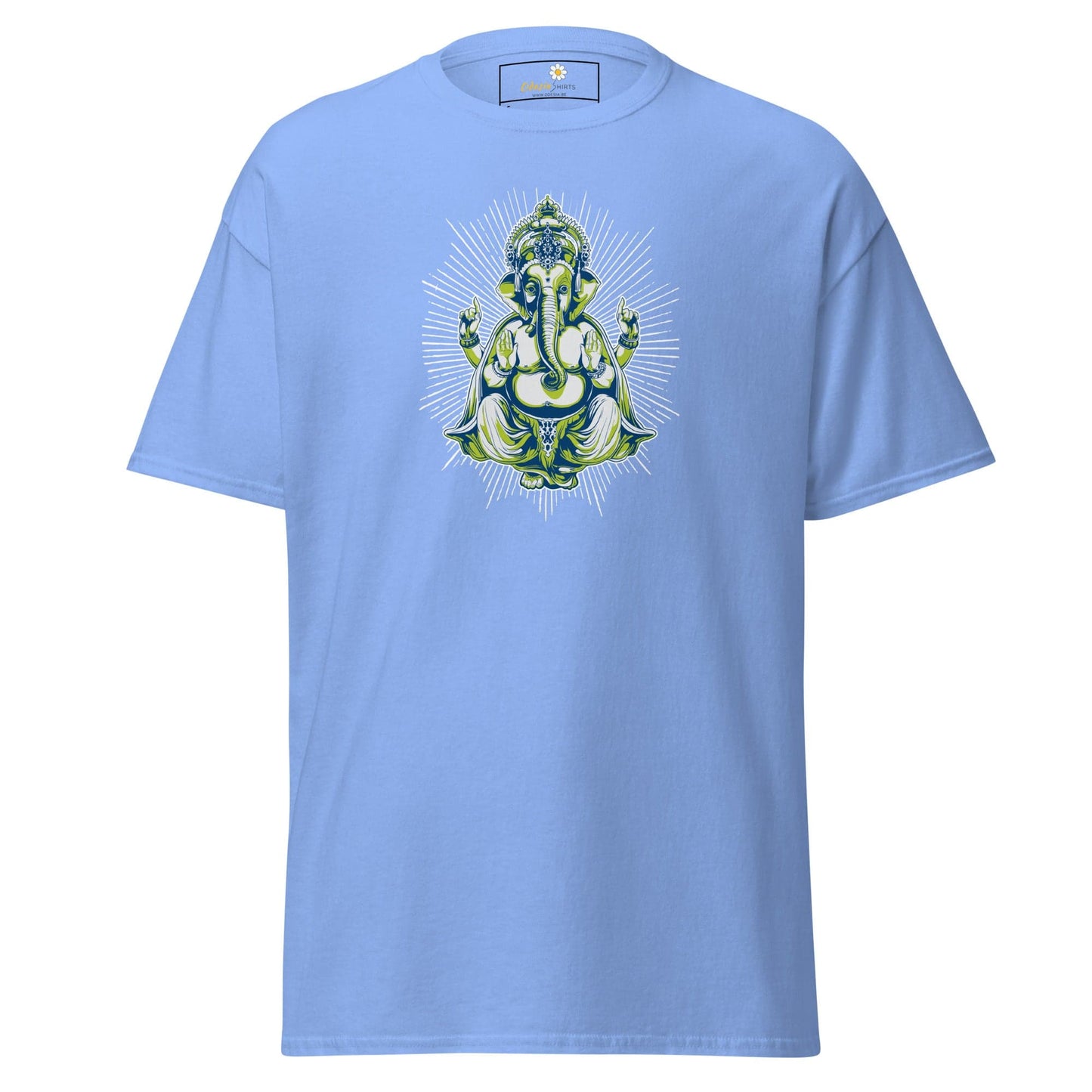 Unisex classic tee - SPIRITUAL GANESH - REGULAR - Carolina Blue / S