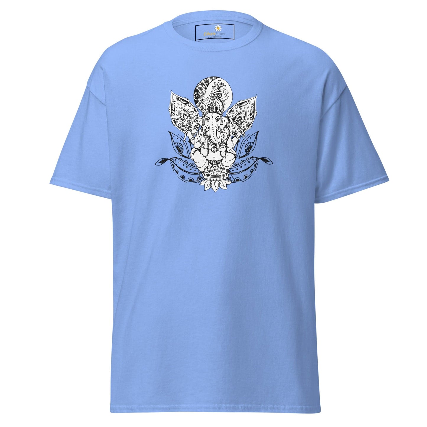 Unisex classic t-shirt - SPIRITUAL GANESH - REGULAR - Carolina Blue / S
