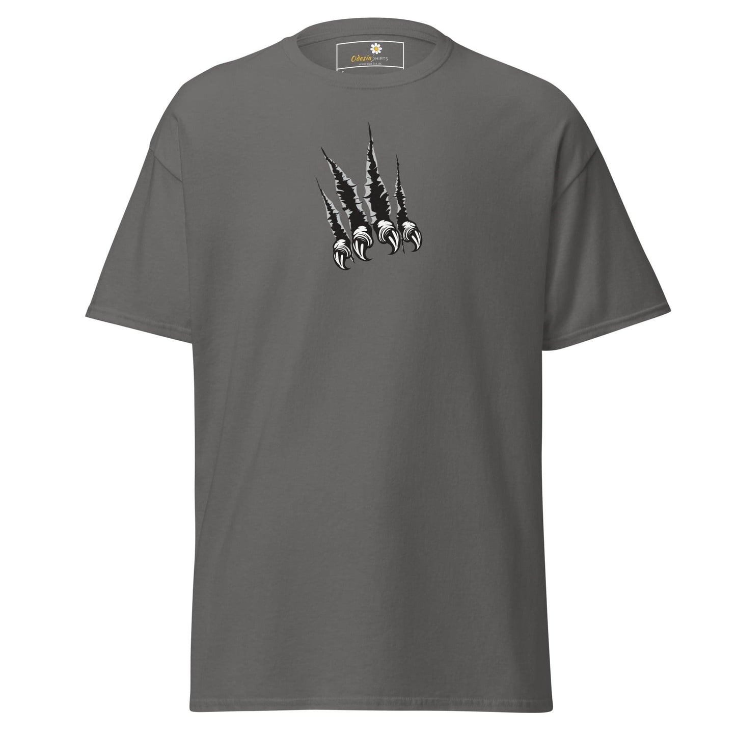 Unisex classic tee - WILD LIFE CLAWS - REGULAR - Charcoal / S
