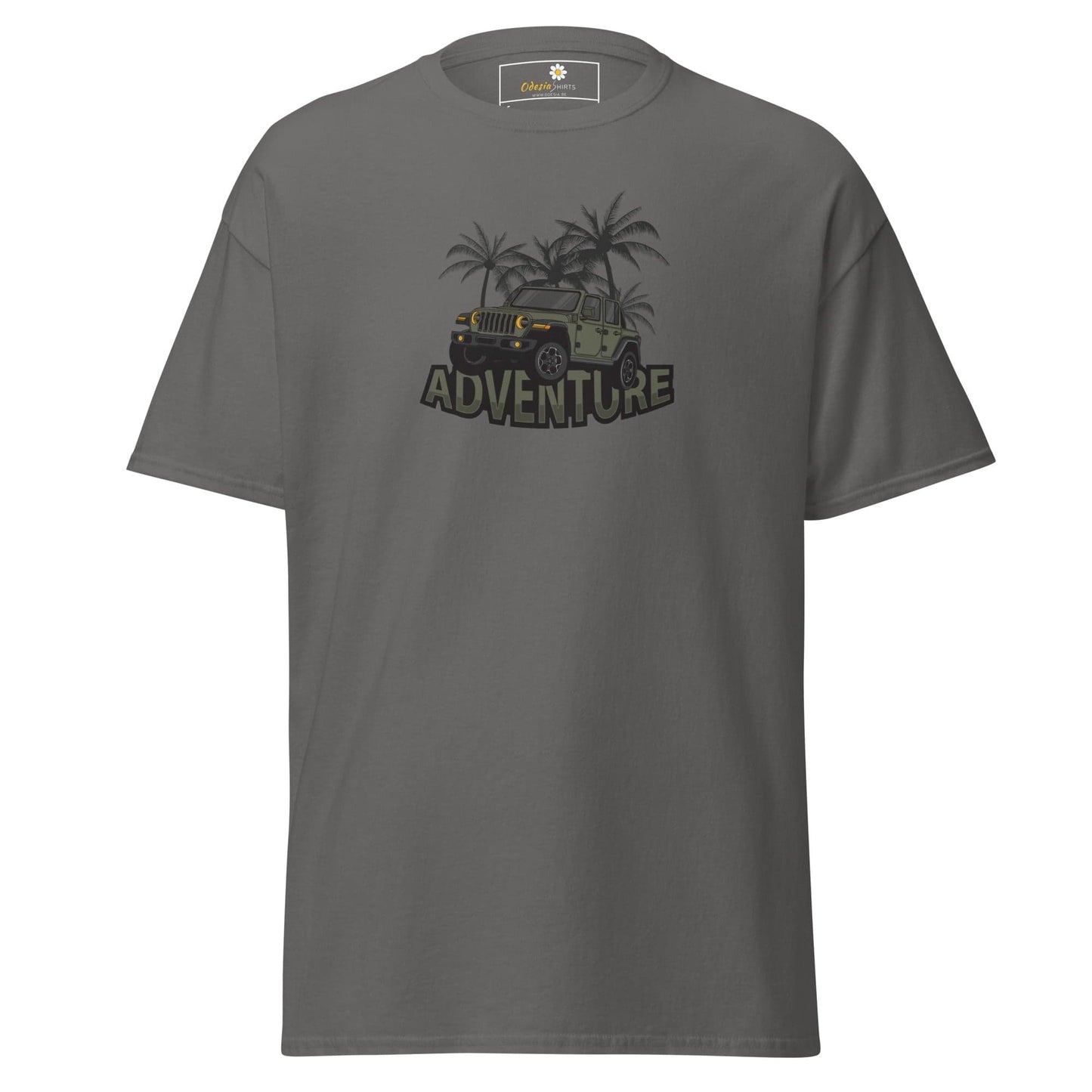Unisex classic tee - ADVENTURE 4X4 - REGULAR - Charcoal / S