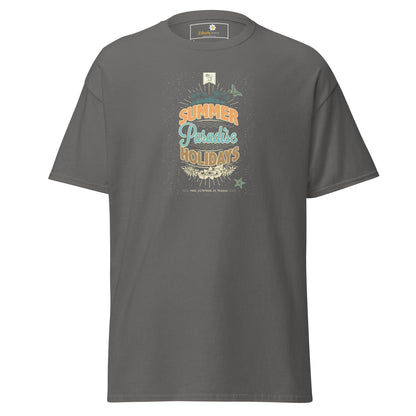 Unisex classic tee - SUMMER PARADISE - REGULAR - Charcoal / S