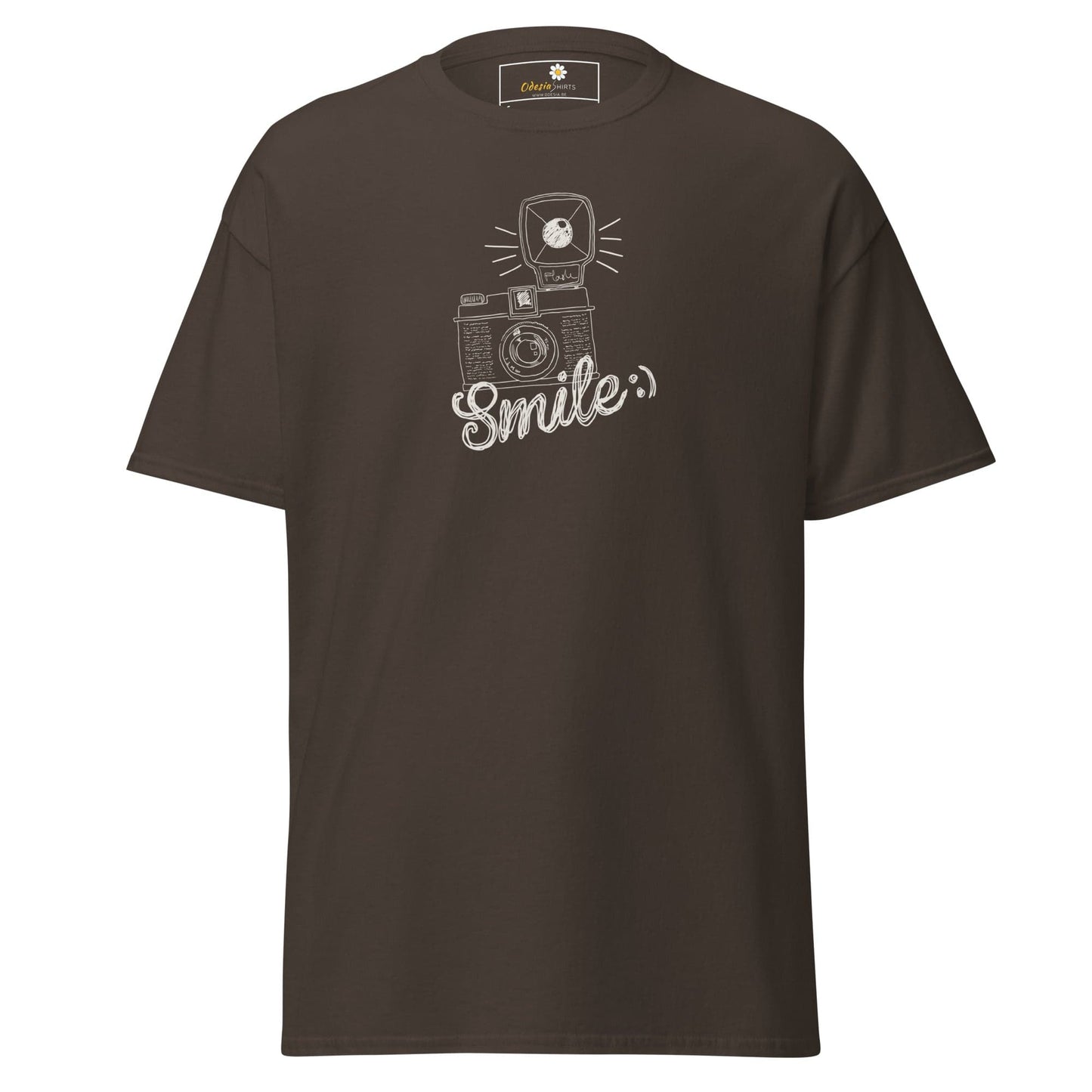 Unisex classic tee - MISC SMILE - REGULAR - Dark Chocolate / S