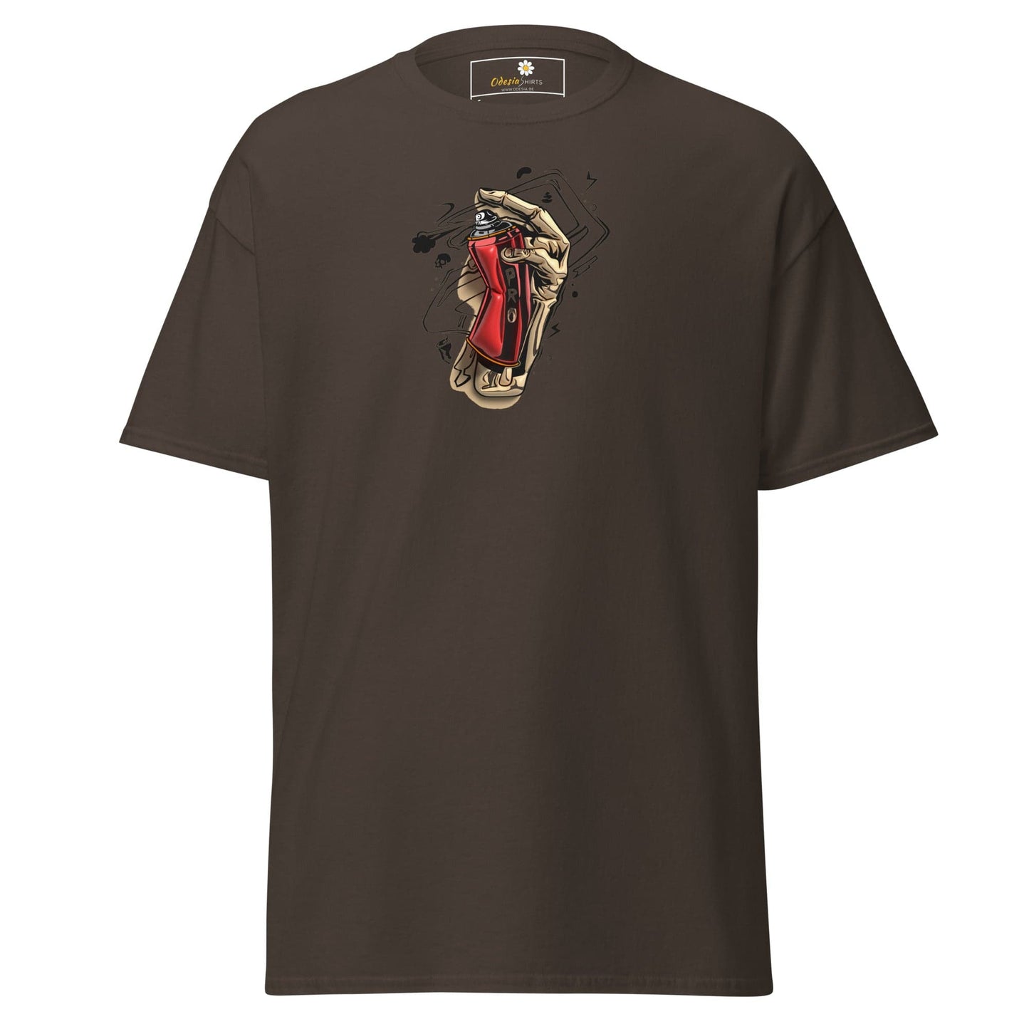 Unisex classic tee - MISC PAINT CANS - REGULAR - Dark Chocolate / S