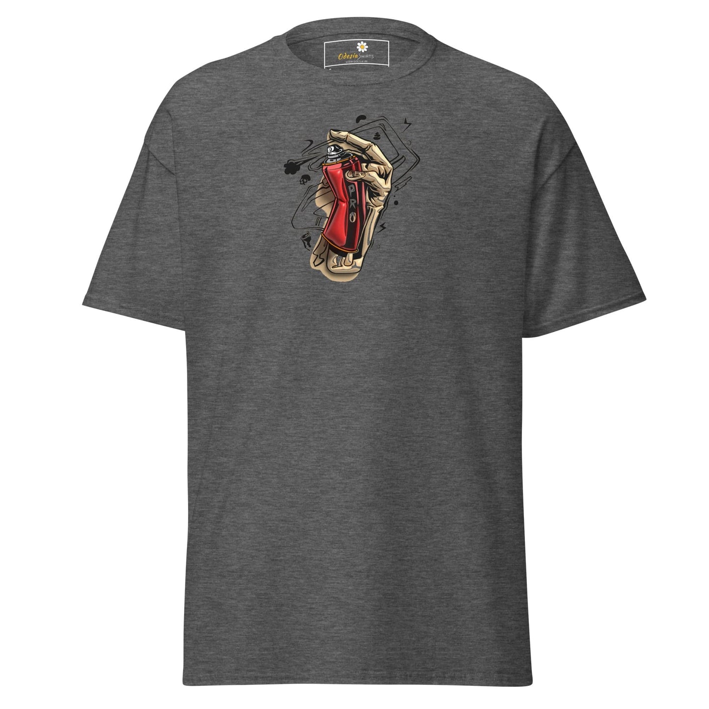 Unisex classic tee - MISC PAINT CANS - REGULAR - Dark Heather / S