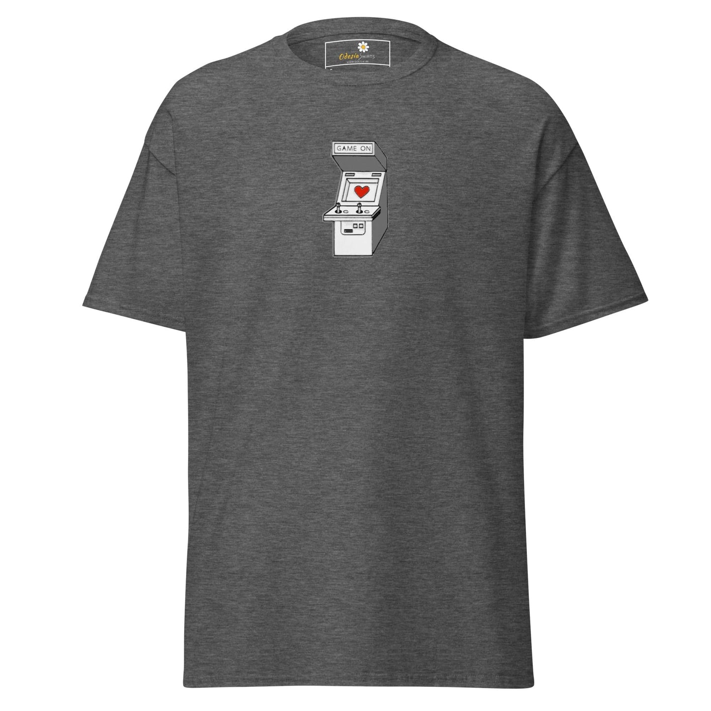 Unisex classic tee - IT ARCADE GAME - REGULAR - Dark Heather / S