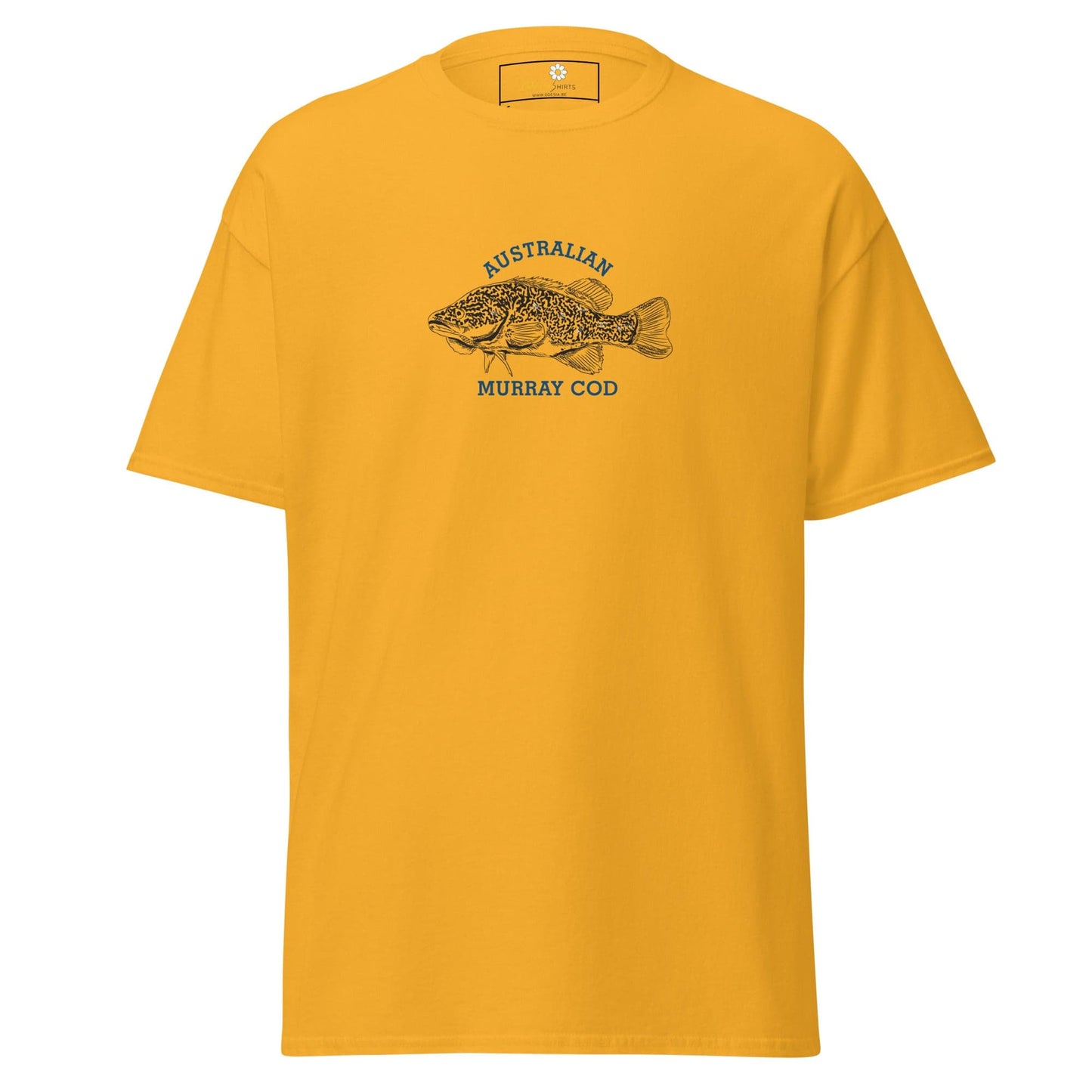 Unisex classic tee - WILD LIFE AUSTRALIAN FISH - REGULAR - Gold / S