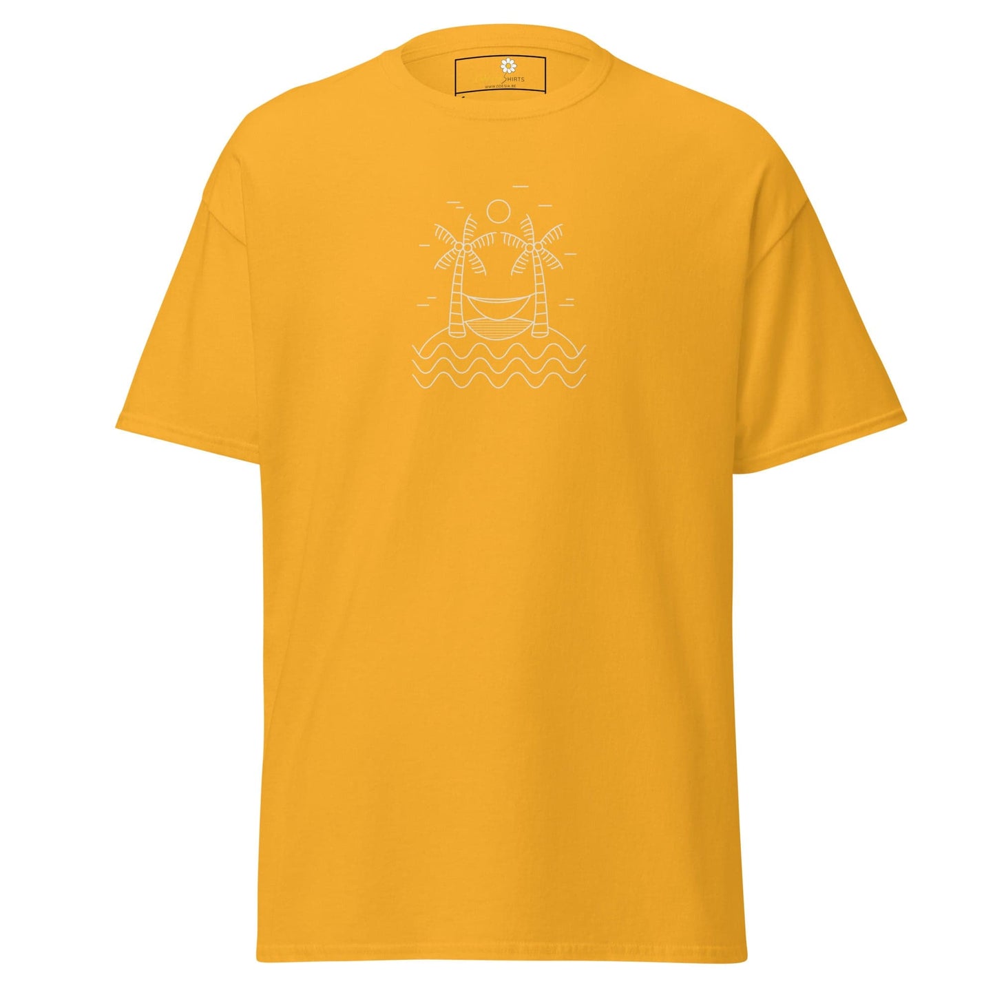 Unisex classic tee - SUMMER SUNNY ISLAND - REGULAR - Gold / S