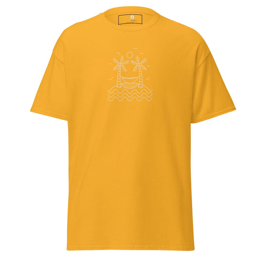 Unisex classic tee - SUMMER SUNNY ISLAND - REGULAR - Gold / S