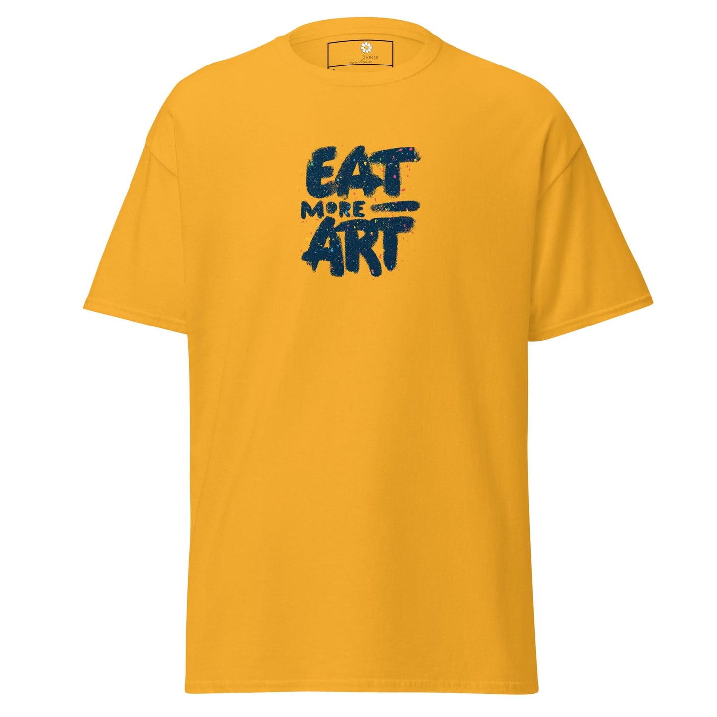 Unisex classic tee - MISC EAT MORE ART - REGULAR - Gold / S