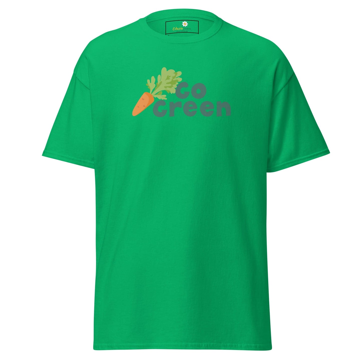 Unisex classic t-shirt - VEGAN GO GREEN - REGULAR - Irish Green / S