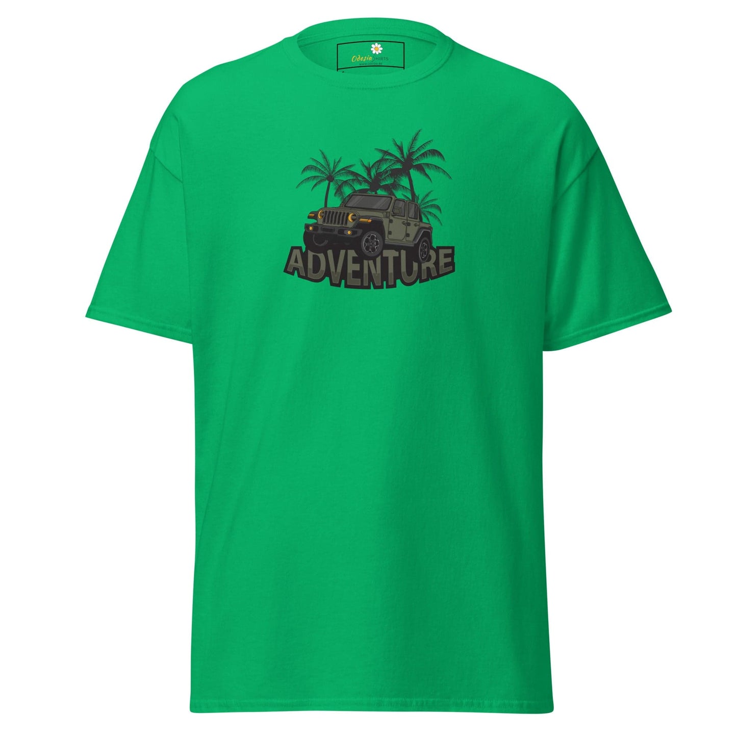 Unisex classic tee - ADVENTURE 4X4 - REGULAR - Irish Green / S